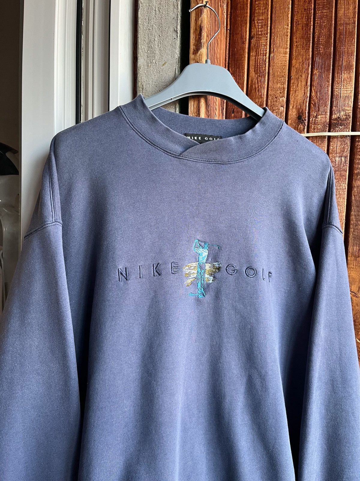 Nike Vintage Nike Golf Faded Crewneck Sweatshirt Size US L / EU 52-54 / 3 - 2 Thumbnail