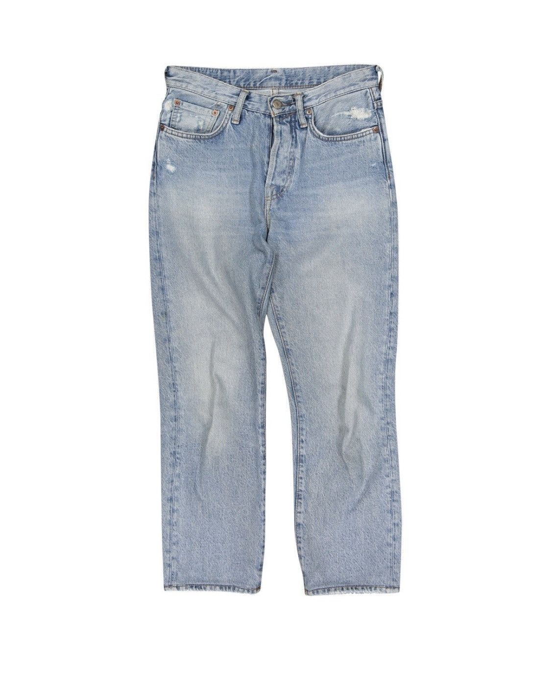 Acne Studios 1996 Light blue trash denim Size US 33 - 1 Thumbnail