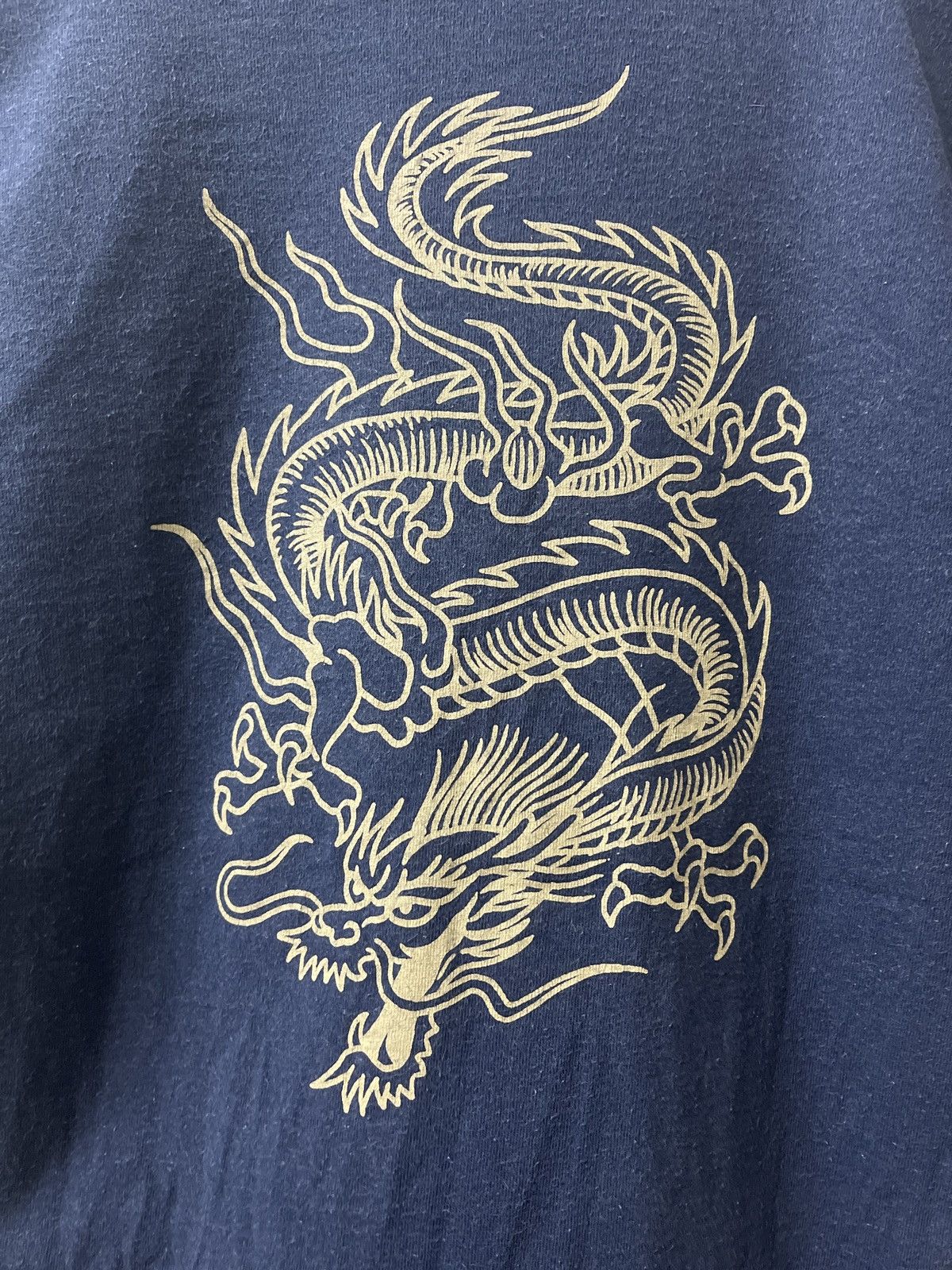 VINTAGE SUKAJAN DRAGON T-SHIRT VERY RARE