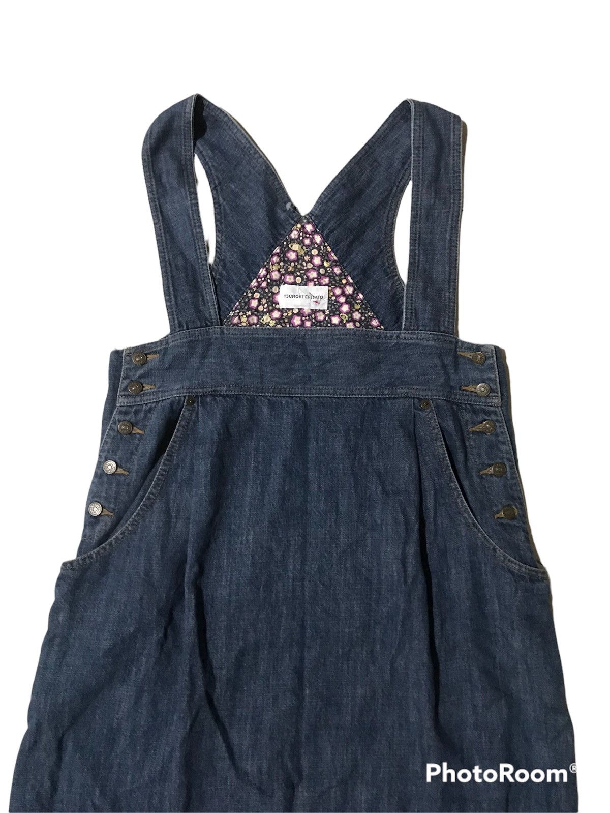 Tsumori Chisato 💥Tsumori Chisato Issey Miyake Jumpsuit Denim Size XS / US 0-2 / IT 36-38 - 6 Thumbnail