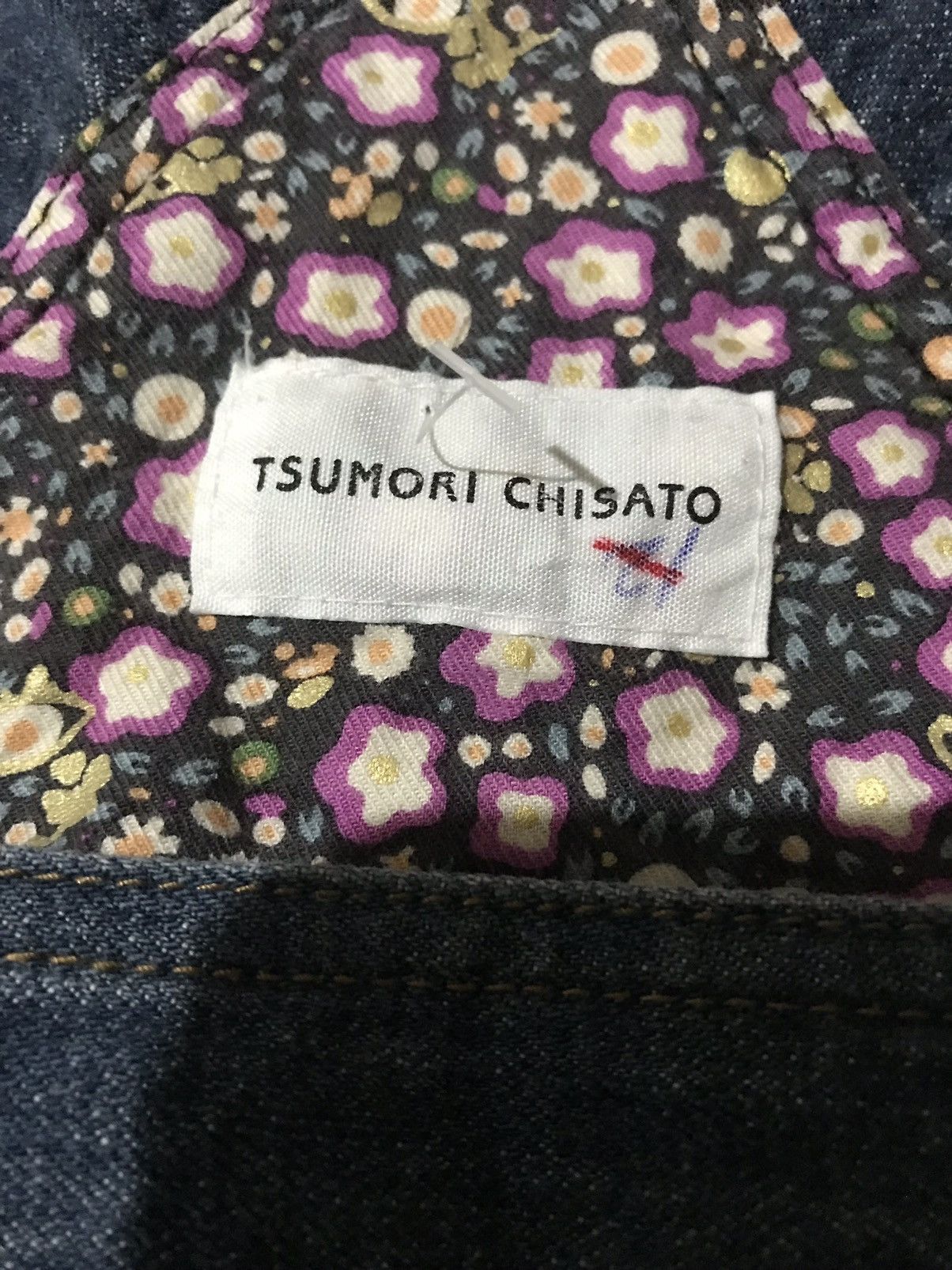 Tsumori Chisato 💥Tsumori Chisato Issey Miyake Jumpsuit Denim Size XS / US 0-2 / IT 36-38 - 8 Thumbnail