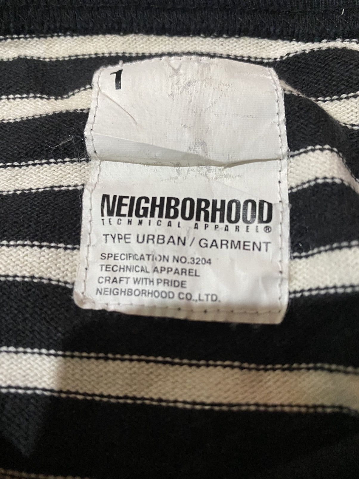 Other 💥Japanese Designer Neighborhood Stripe Shirt Size S / US 4 / IT 40 - 7 Thumbnail