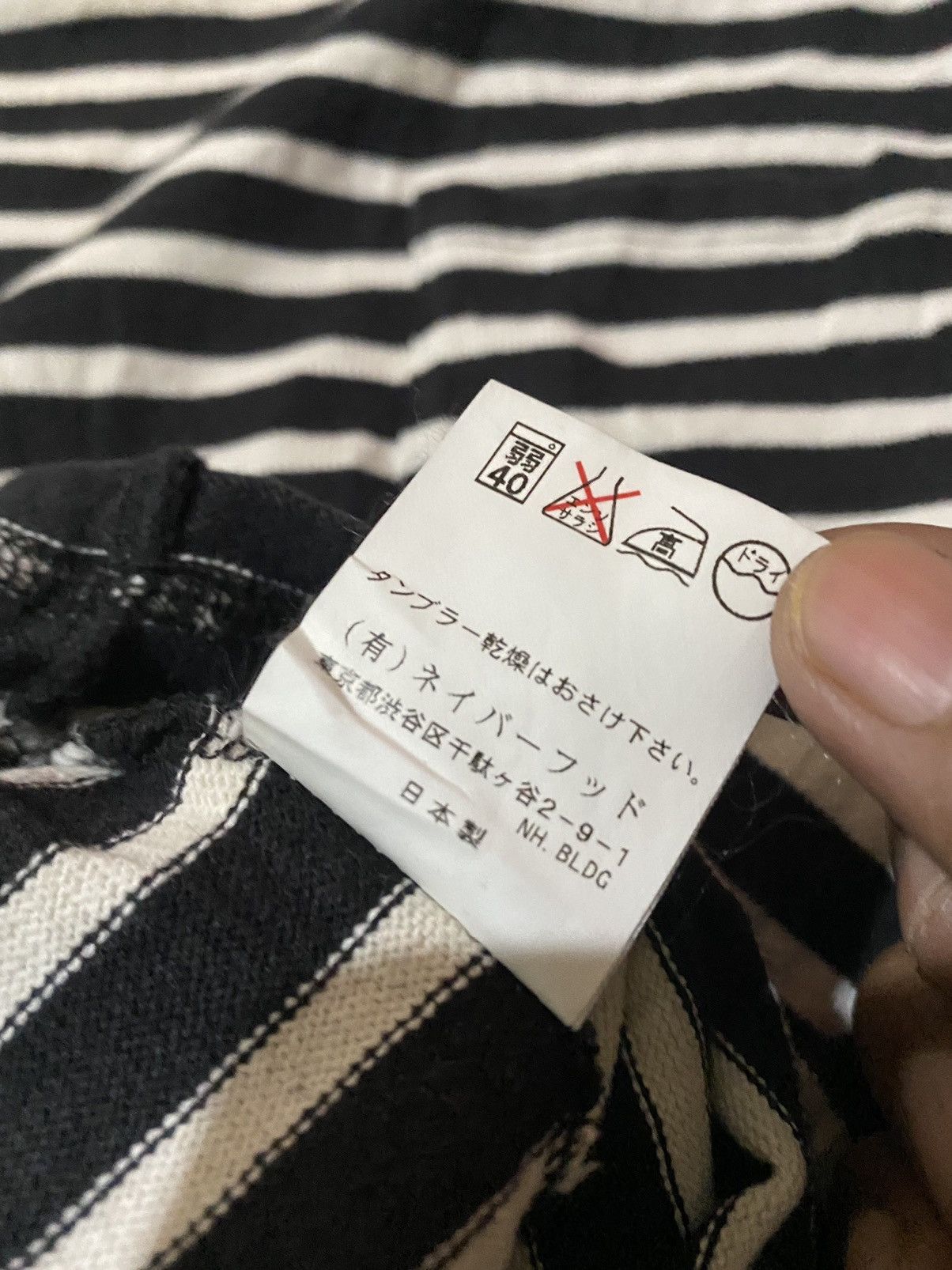 Other 💥Japanese Designer Neighborhood Stripe Shirt Size S / US 4 / IT 40 - 9 Thumbnail