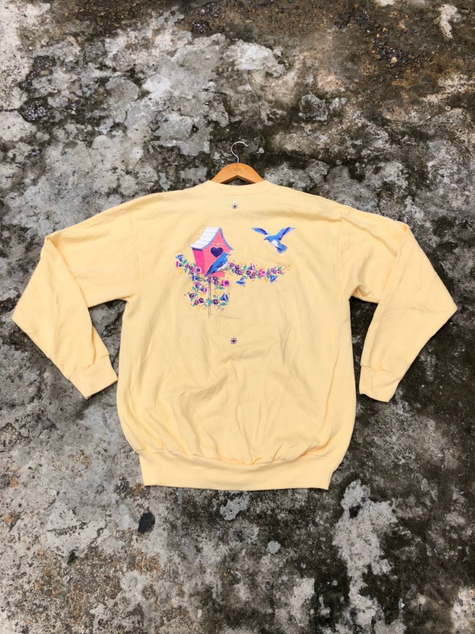 Habitat × Vintage Vintage Birds Sweatshirt Size US L / EU 52-54 / 3 - 3 Thumbnail