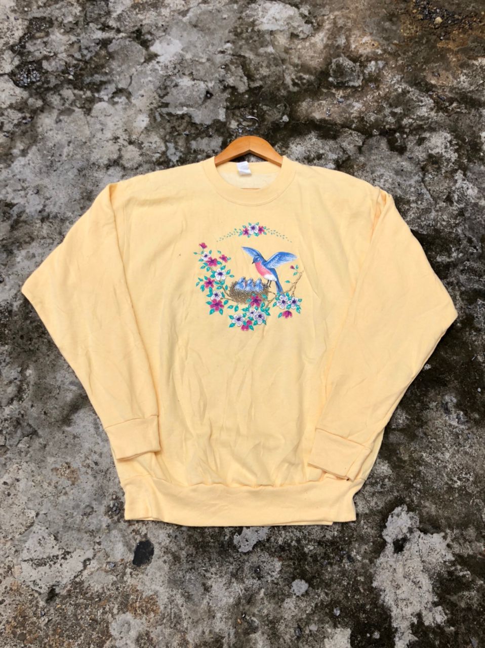 Habitat × Vintage Vintage Birds Sweatshirt Size US L / EU 52-54 / 3 - 1 Thumbnail