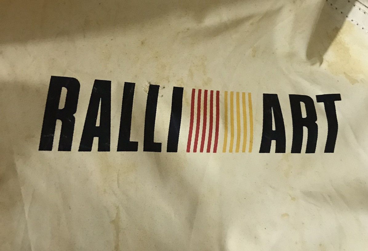 Japanese Brand MITSUBISHI RALLI ART LONG RAIN COAT Size US L / EU 52-54 / 3 - 12 Thumbnail
