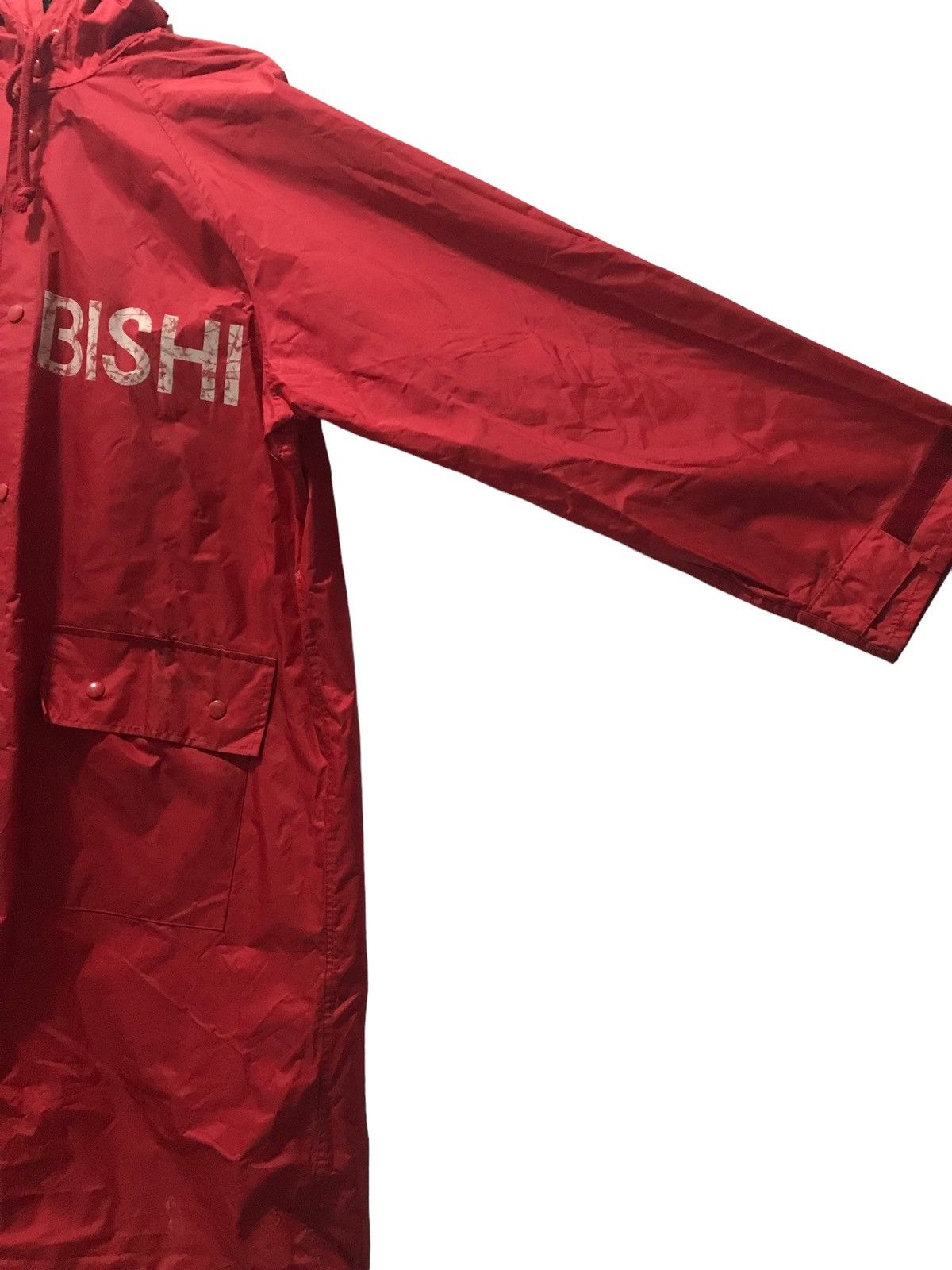 Japanese Brand MITSUBISHI RALLI ART LONG RAIN COAT Size US L / EU 52-54 / 3 - 6 Thumbnail