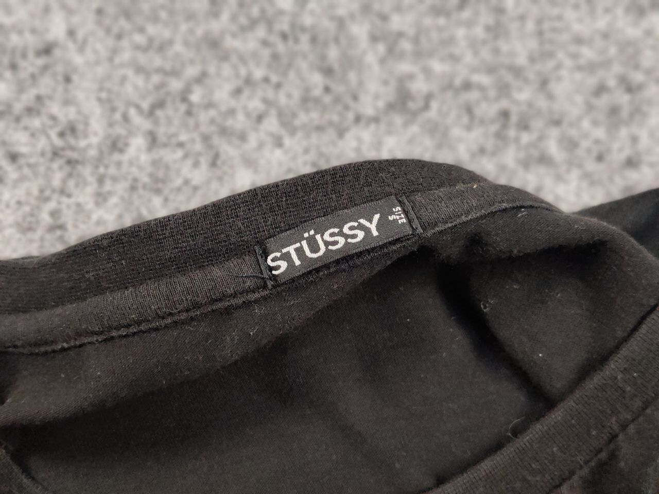 Stussy Vintage 90's Stussy Design Black Long Sleeve Red Logos Size US M / EU 48-50 / 2 - 17 Thumbnail