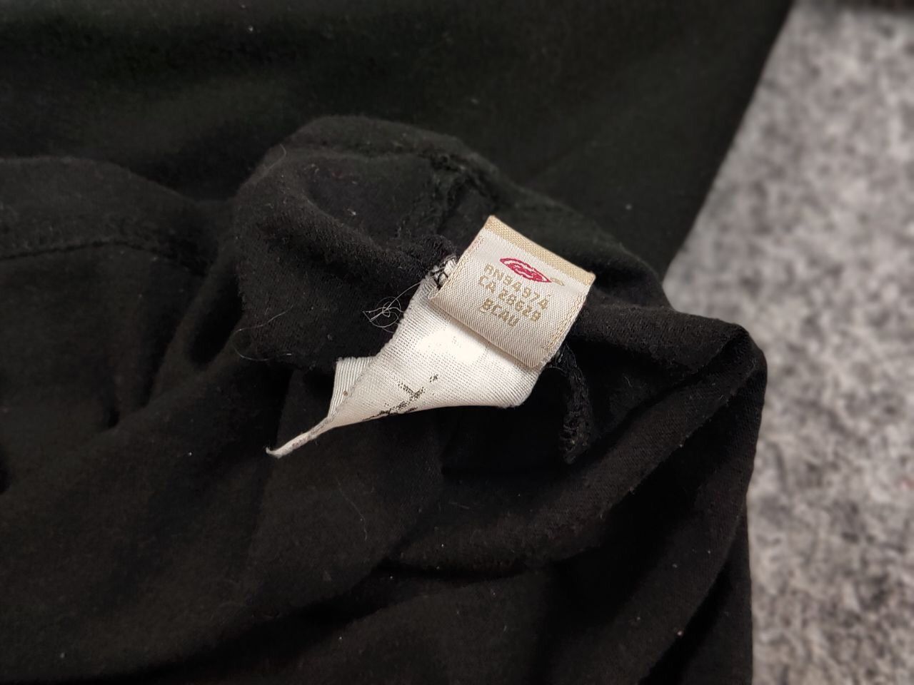 Stussy Vintage 90's Stussy Design Black Long Sleeve Red Logos Size US M / EU 48-50 / 2 - 20 Thumbnail