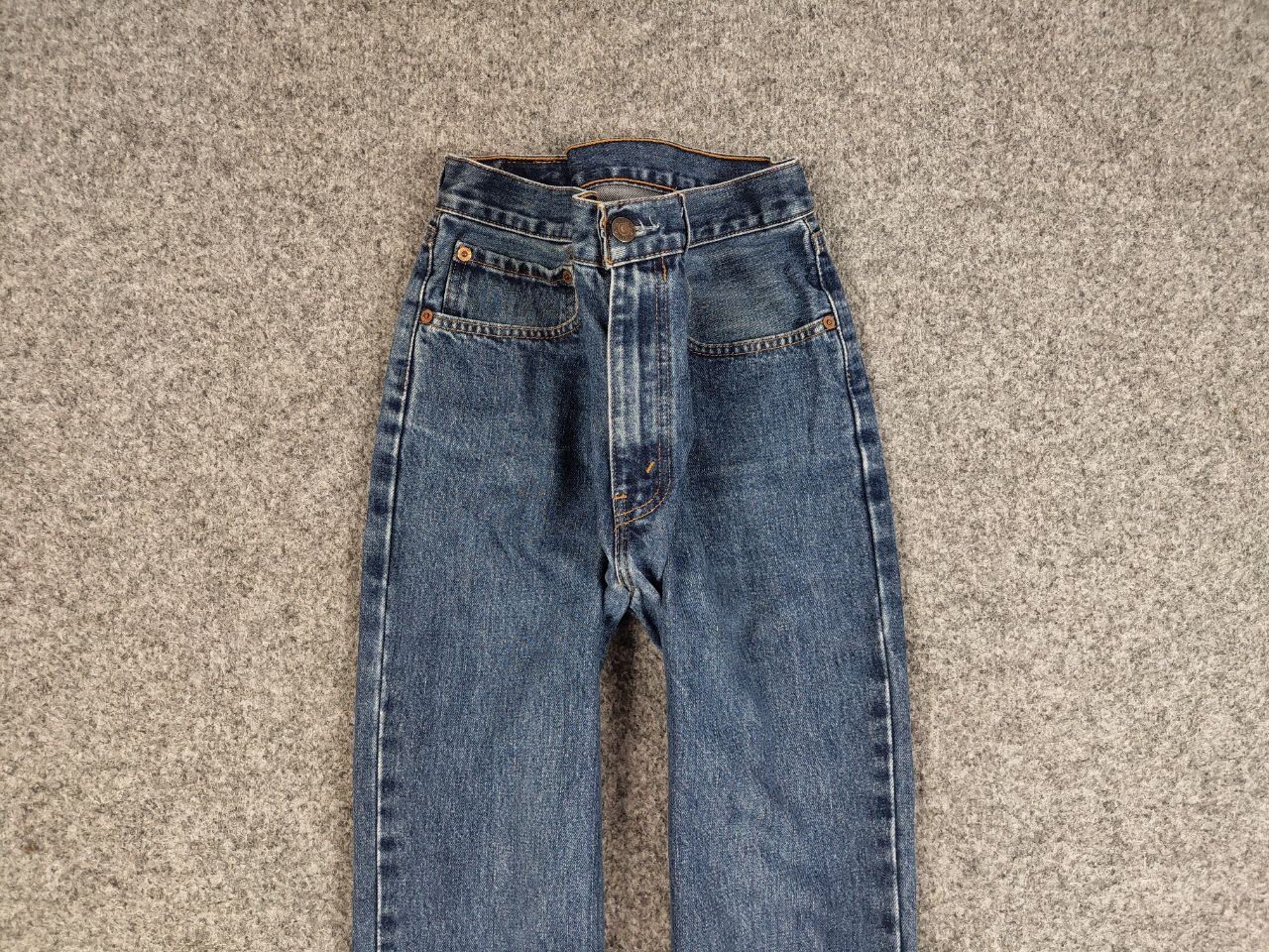 Levi's Vintage 90's Levis 751 Released Hem Faded Blue Denim Jeans Size US 34 / EU 50 - 6 Thumbnail