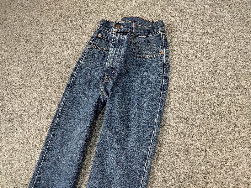 Levi's Vintage 90's Levis 751 Released Hem Faded Blue Denim Jeans Size US 34 / EU 50 - 4 Thumbnail