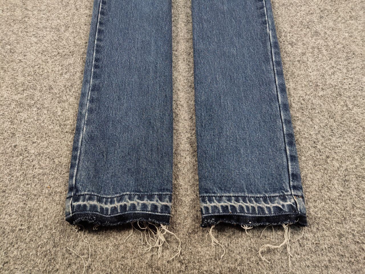 Levi's Vintage 90's Levis 751 Released Hem Faded Blue Denim Jeans Size US 34 / EU 50 - 7 Thumbnail