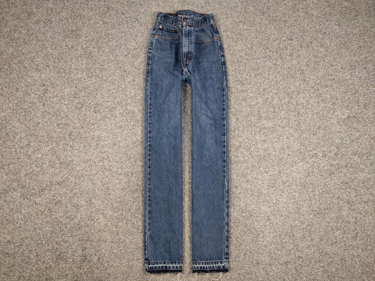 Levi's Vintage 90's Levis 751 Released Hem Faded Blue Denim Jeans Size US 34 / EU 50 - 1 Thumbnail