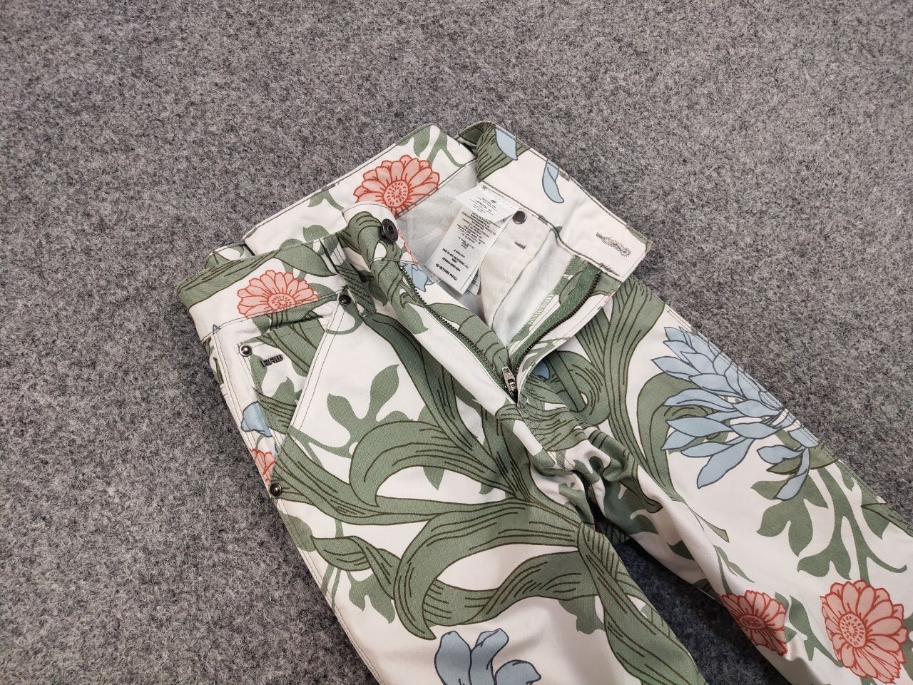 G-Star G Star Raw 5622 3d mid Boyfriend Colored Floral Art Jeans Size US 30 / EU 46 - 12 Thumbnail