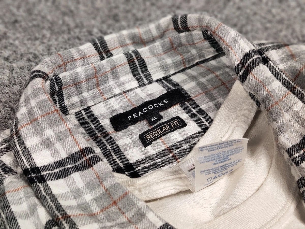 Flannel Vintage Flannel Shirt Travis Scott Style Size US XL / EU 56 / 4 - 7 Thumbnail