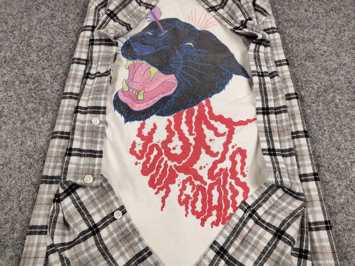 Flannel Vintage Flannel Shirt Travis Scott Style Size US XL / EU 56 / 4 - 5 Thumbnail
