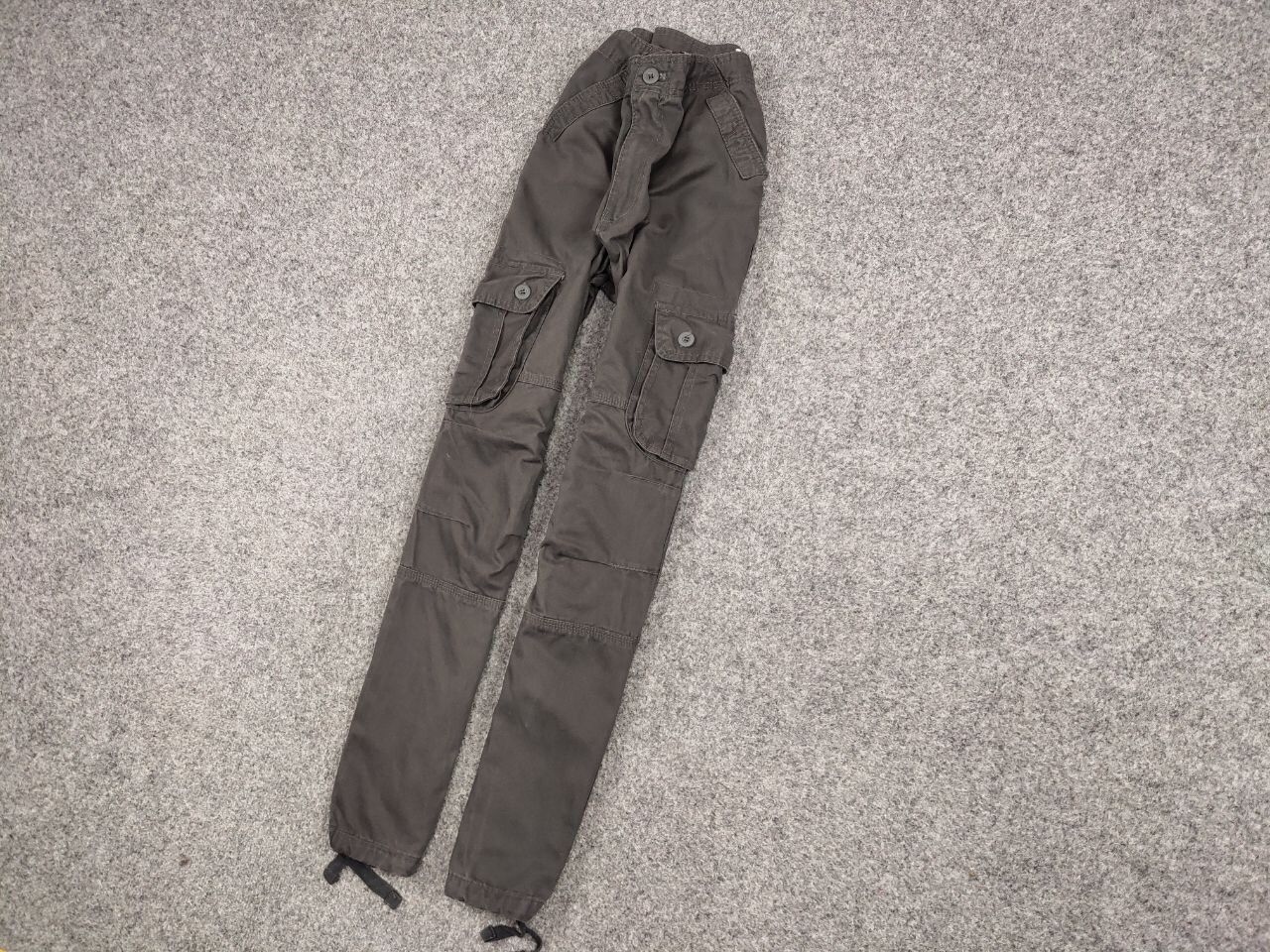 Japanese Brand Vintage 90's Cargo Pants Travis Scott Japan Pocket Gray Size US 32 / EU 48 - 3 Thumbnail