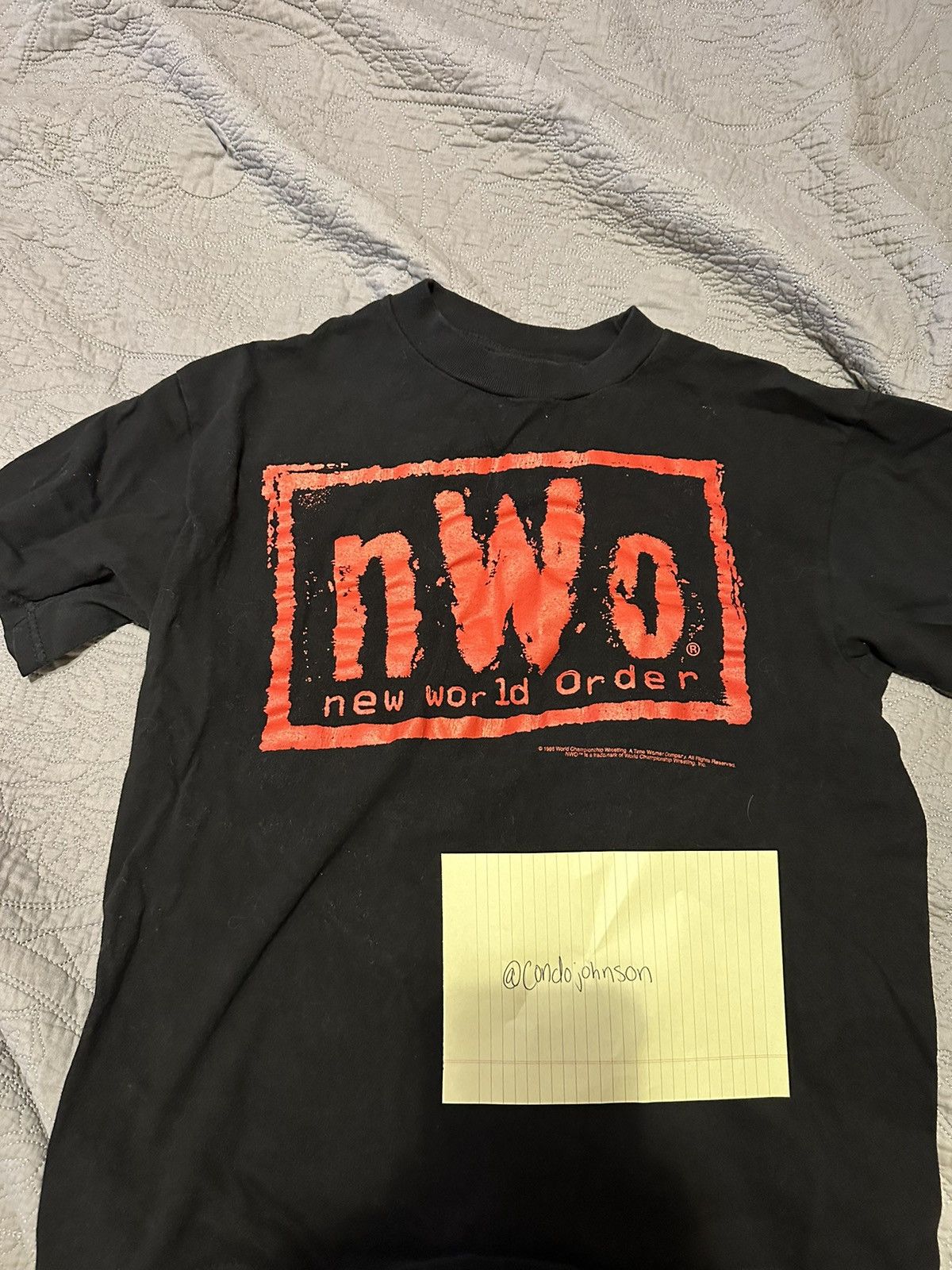 Vintage Wwe Nwo Wolfpack Tee Grailed