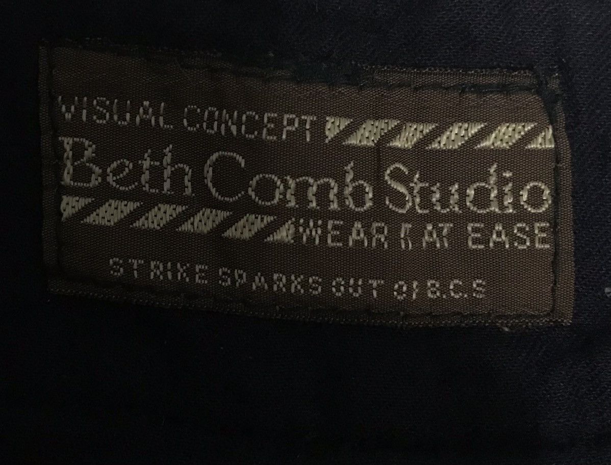 Japanese Brand JAPANESE BRAND BETH COMB STUDIO PANTS Size US 26 / EU 42 - 12 Thumbnail