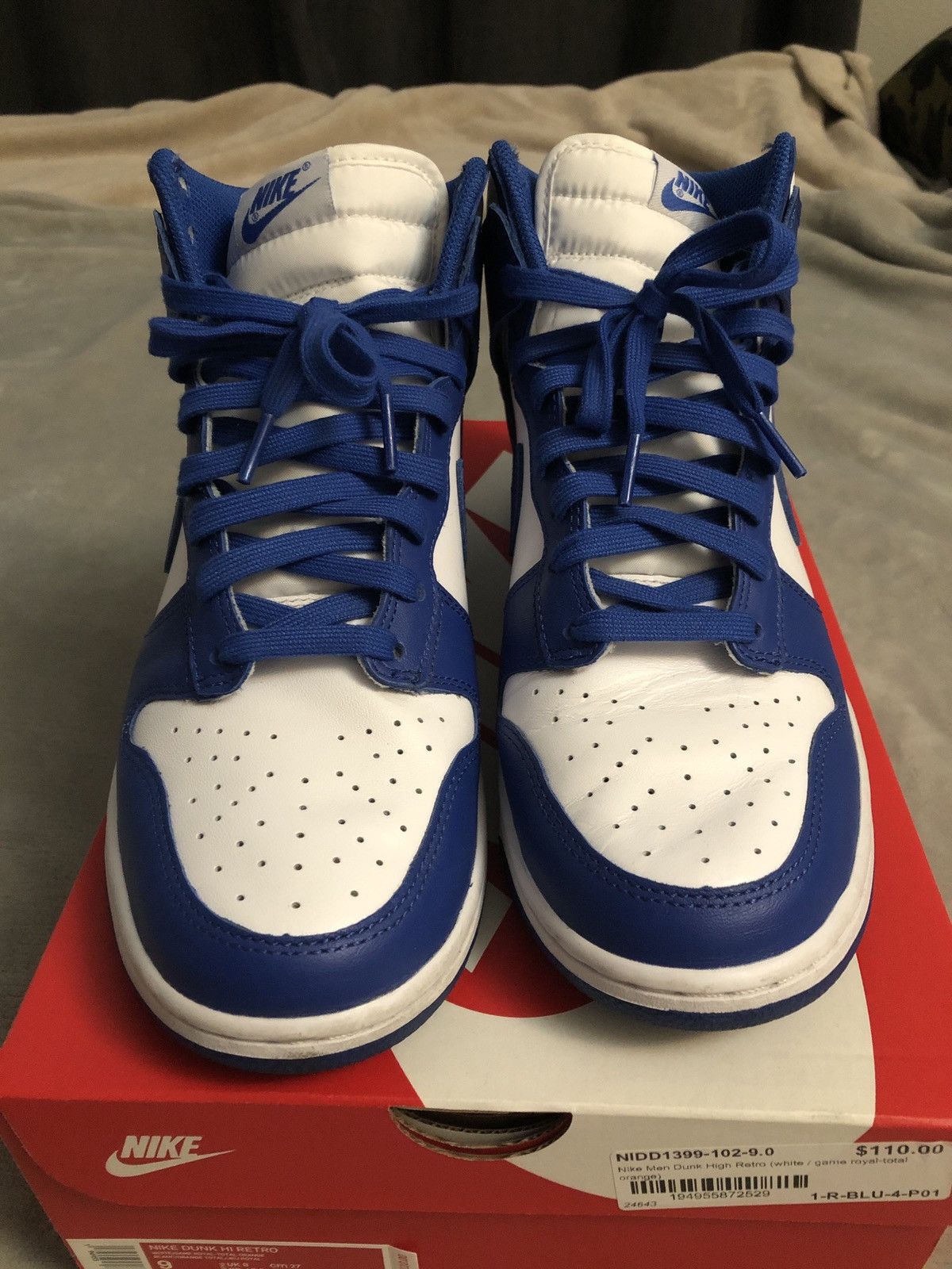 Nike Nike dunk high Kentucky Size US 9 / EU 42 - 4 Thumbnail