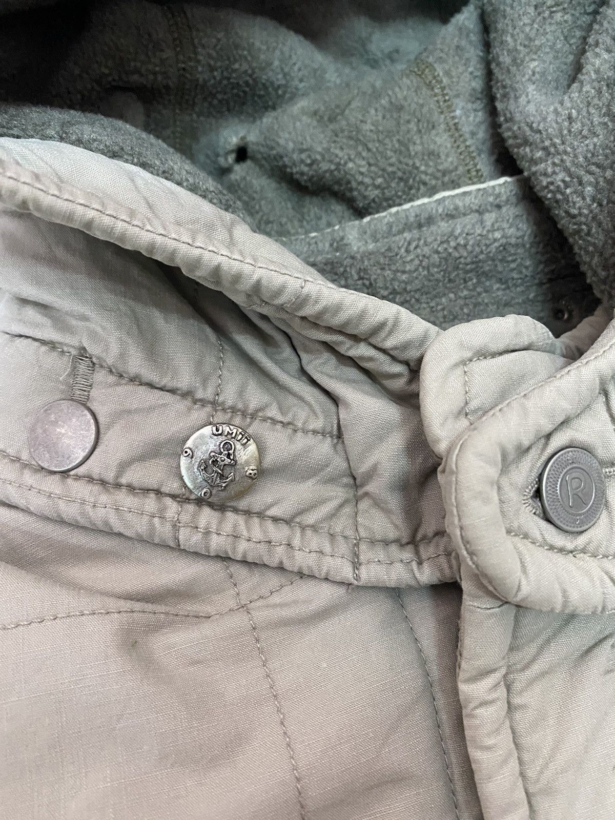 45rpm × Blue Blue Japan × Kapital 🔥45RPM 🇯🇵 CHECKERED FLEECE LINED PUFFY JACKET Size US S / EU 44-46 / 1 - 20 Thumbnail