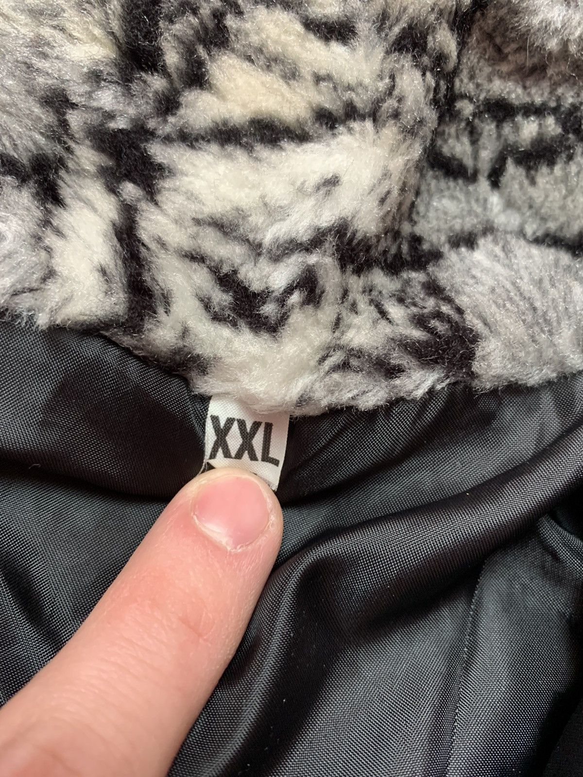 Other × Vintage Vintage Fleece jacket Wolf eagle size XL Size US XL / EU 56 / 4 - 8 Thumbnail