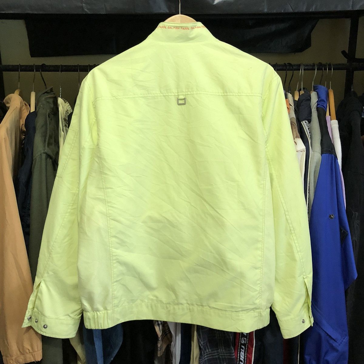 Pierre Balmain Vintage pierre balmain golf light jacket spell out Size US L / EU 52-54 / 3 - 2 Thumbnail