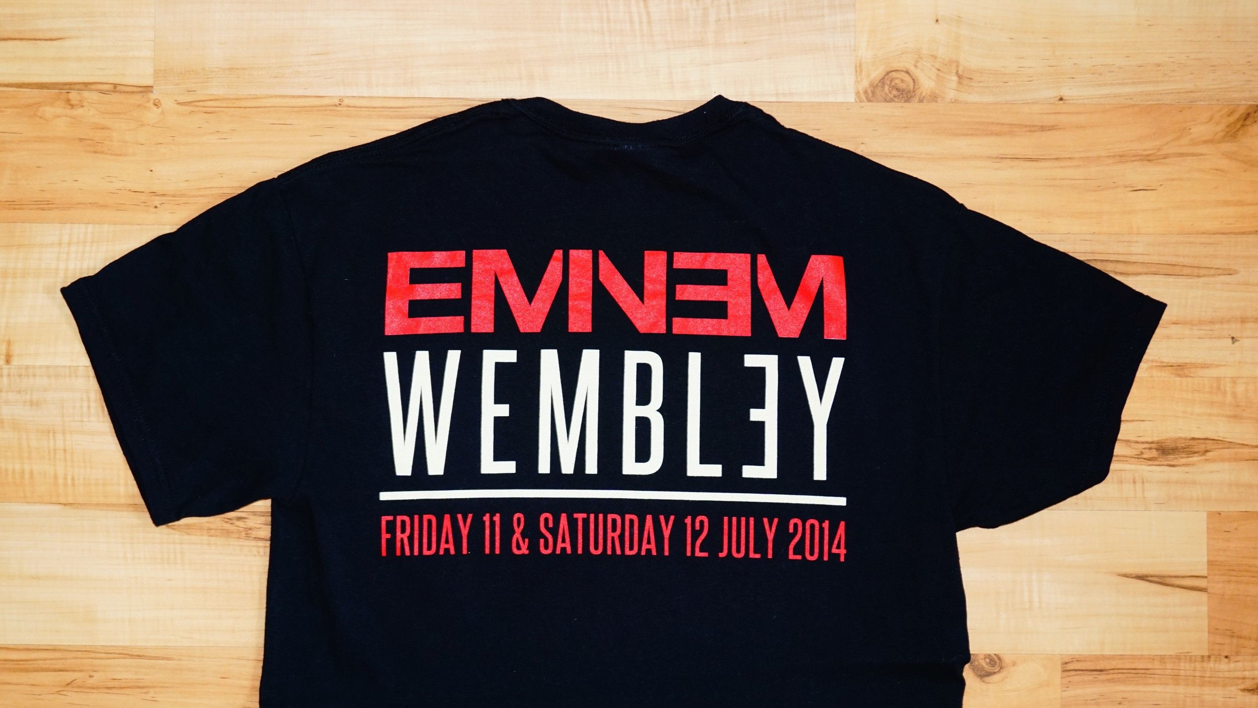 Eminem Eminem Marshall Mathers 2 Wembley Tour Tshirt Size US M / EU 48-50 / 2 - 7 Thumbnail