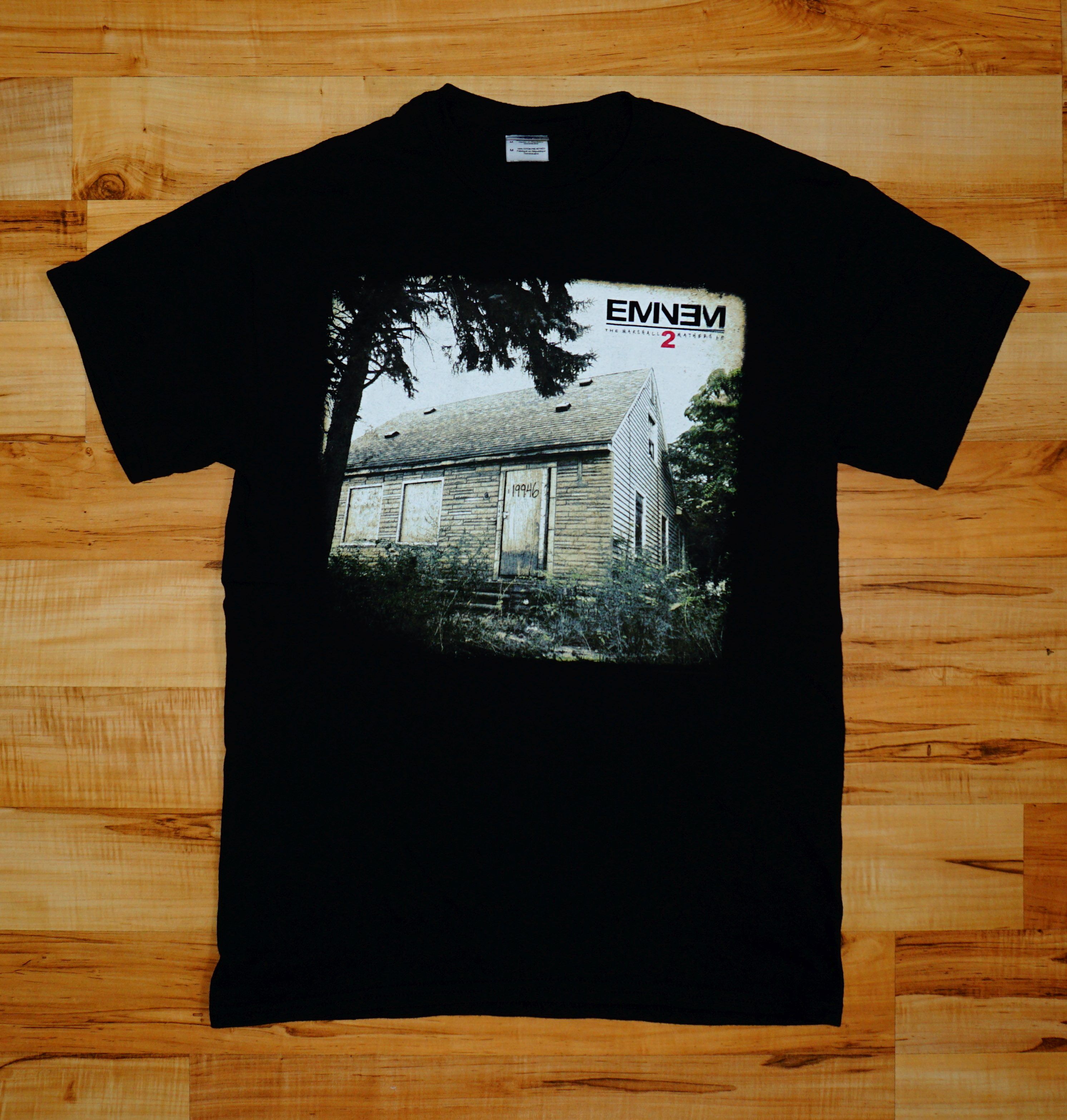 Eminem Eminem Marshall Mathers 2 Wembley Tour Tshirt Size US M / EU 48-50 / 2 - 3 Thumbnail