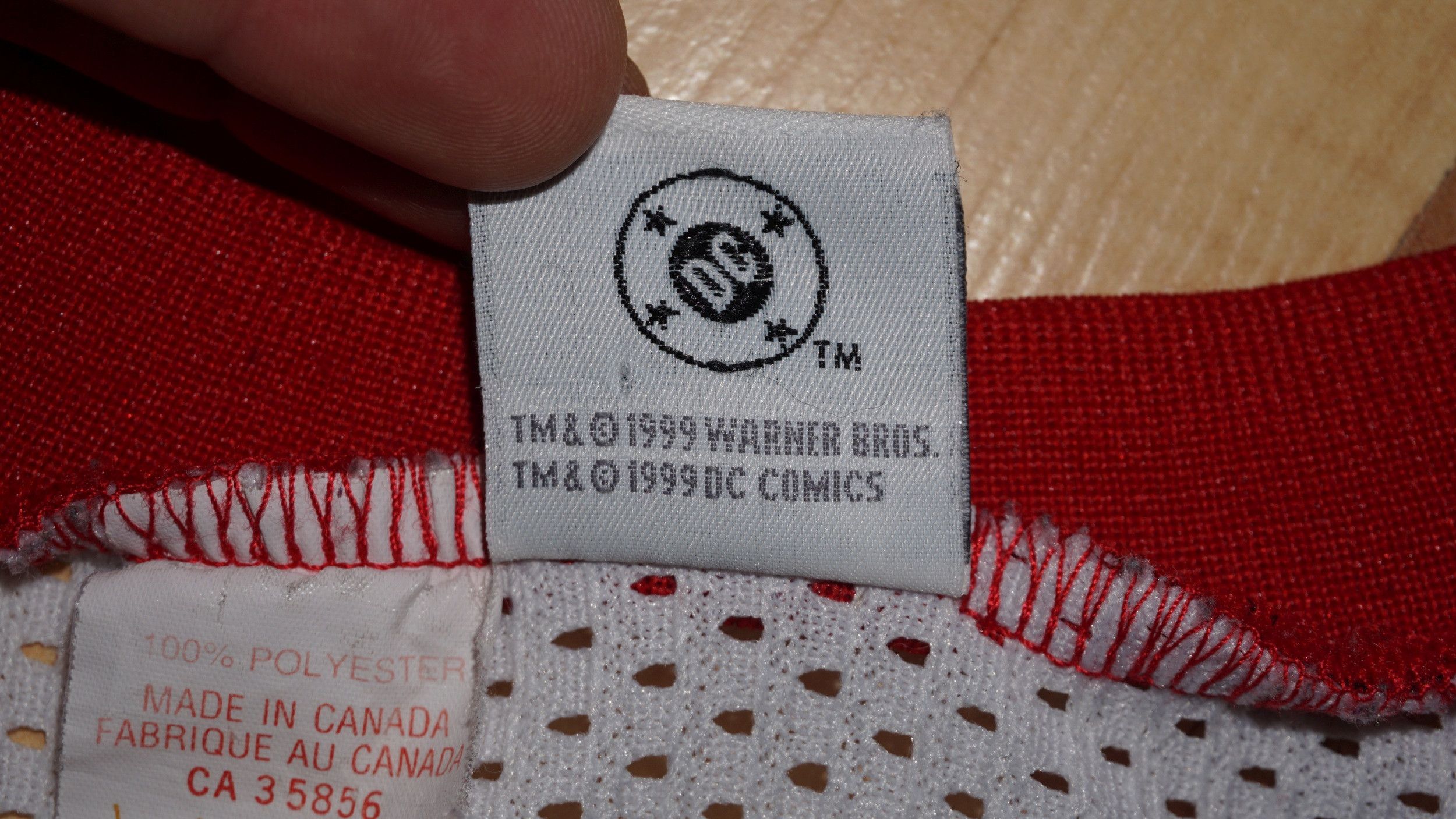 Vintage × Warner Bros Superman DC Comics Vintage 1999 VTG Official Hockey Jersey Size US L / EU 52-54 / 3 - 5 Thumbnail