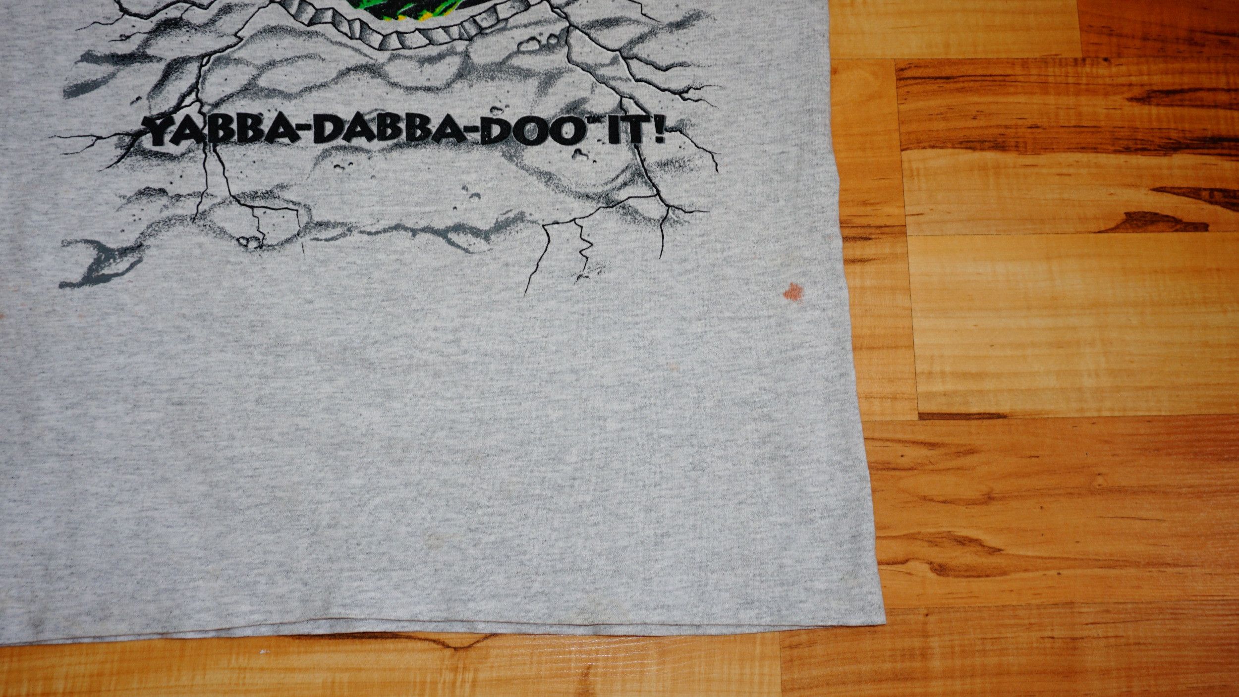 Vintage Flintstones 1994 Movie Full Print Tshirt John Goodman Size US S / EU 44-46 / 1 - 7 Thumbnail