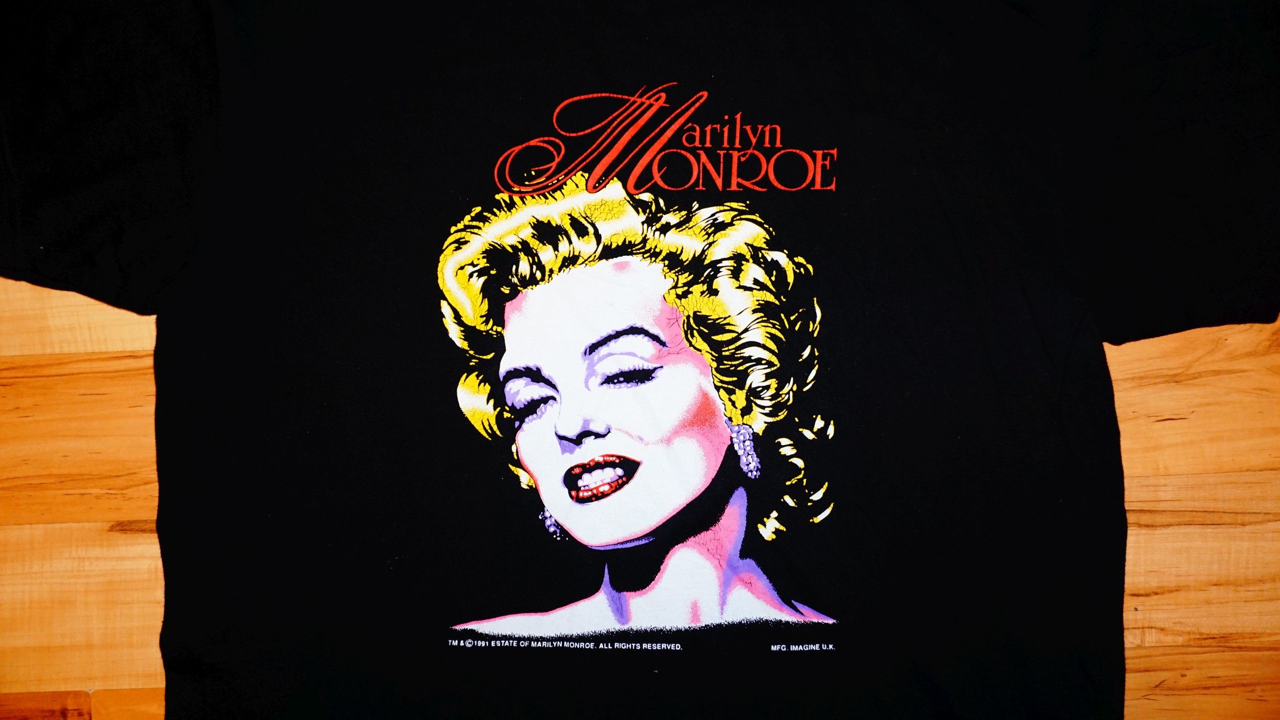 Vintage Marilyn Monroe 1991 Vintage tshirt Size US L / EU 52-54 / 3 - 4 Thumbnail