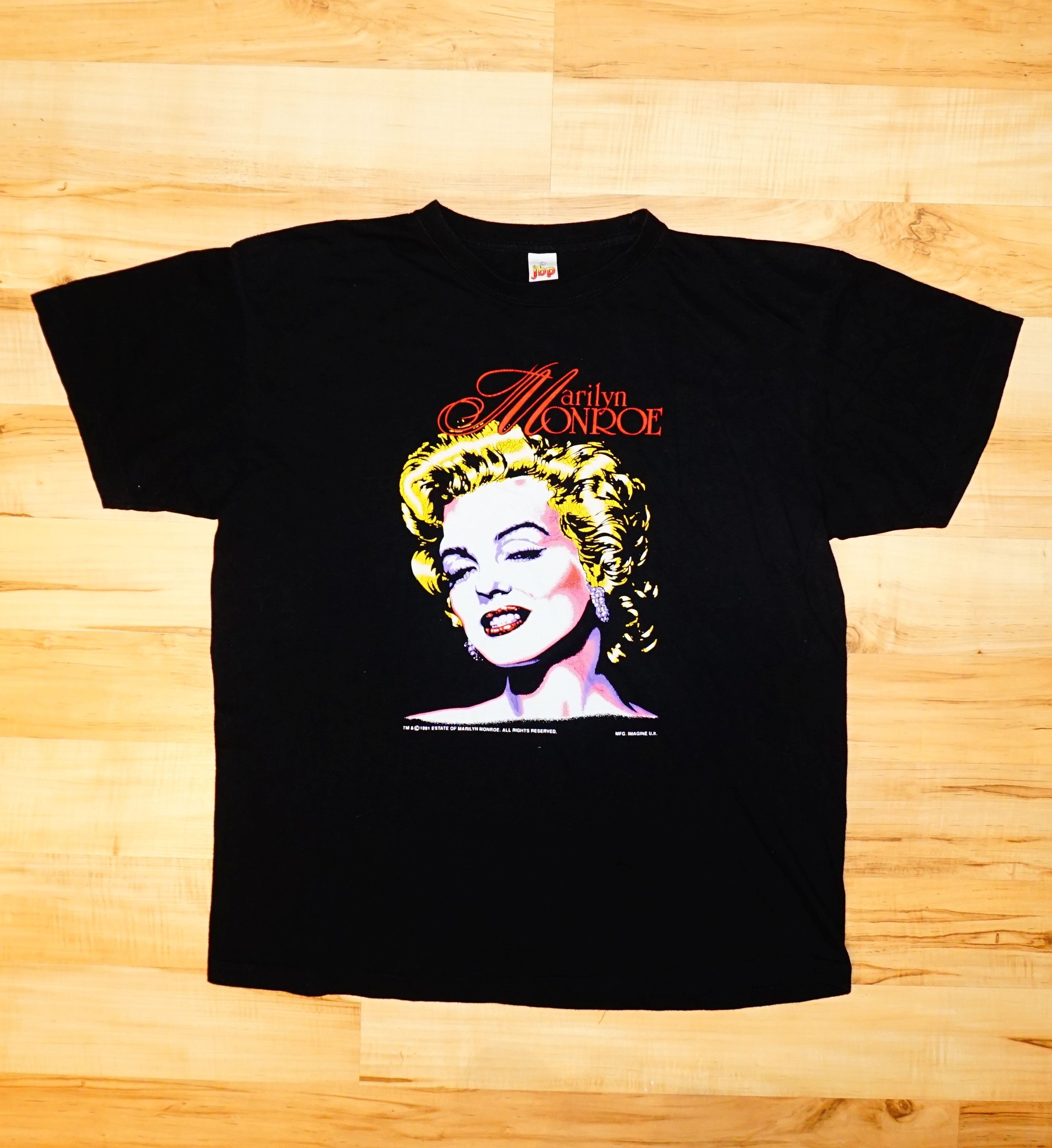 Vintage Marilyn Monroe 1991 Vintage tshirt Size US L / EU 52-54 / 3 - 3 Thumbnail