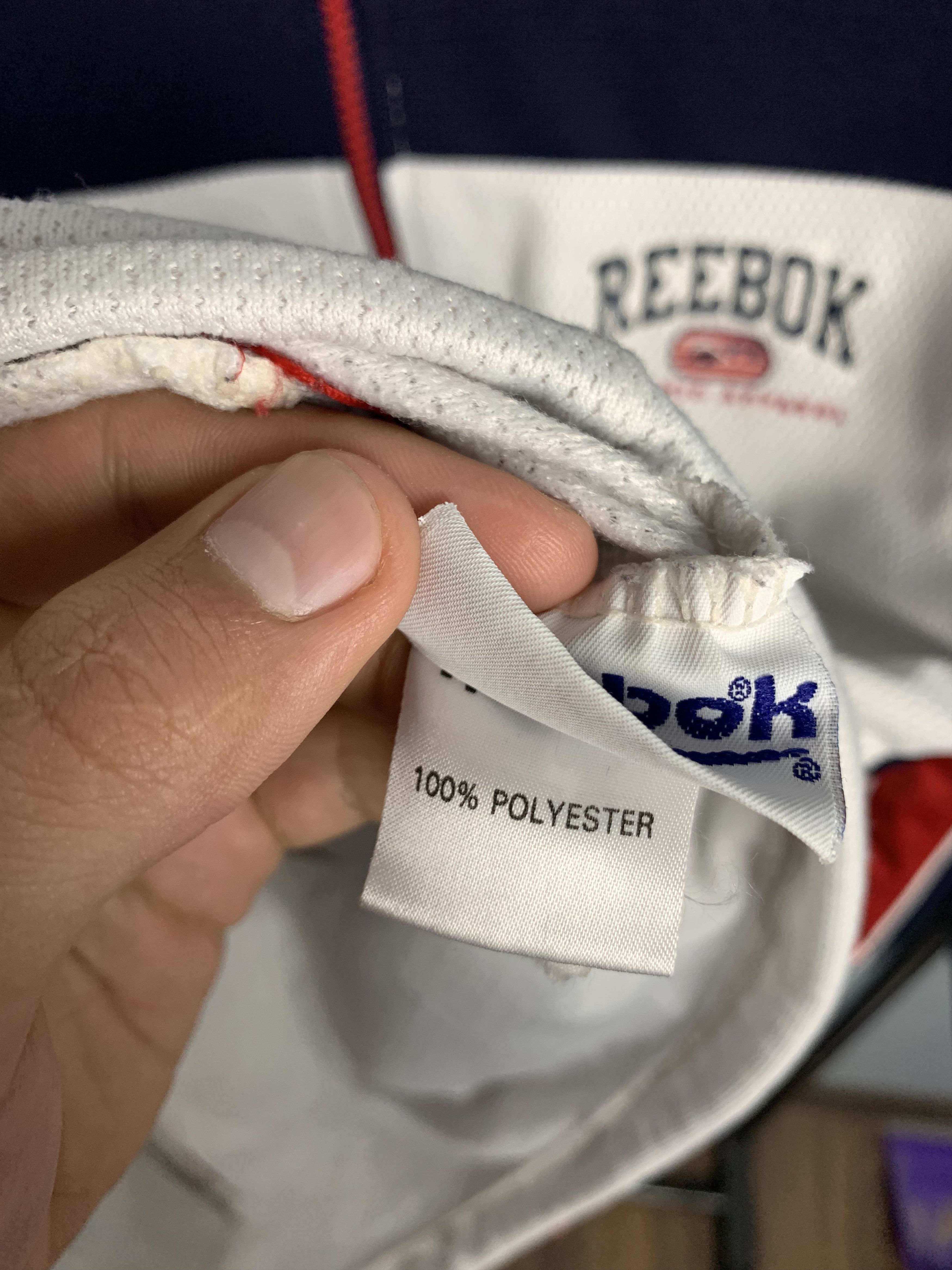 Reebok × Vintage Reebok 90s Vintage Mens Zip Hoodie Size US S / EU 44-46 / 1 - 4 Thumbnail