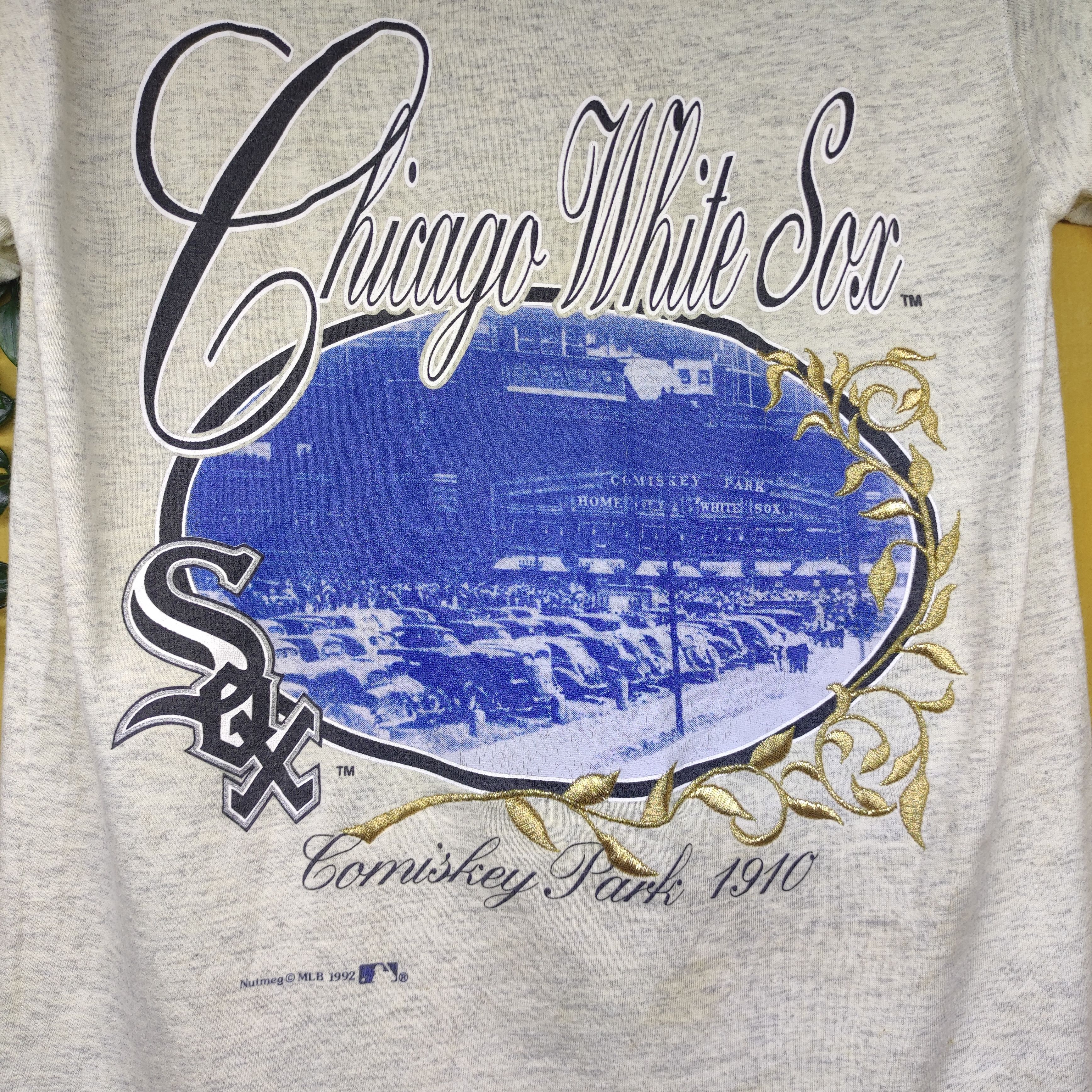 MLB × Nutmeg × Vintage Vintage 1992 Chicago White Sox Comiskey Park Size US S / EU 44-46 / 1 - 5 Thumbnail