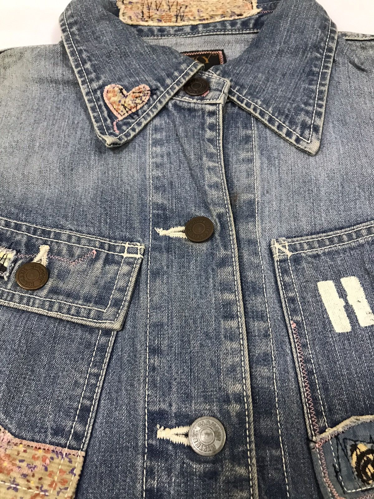 Hysteric Glamour × Japanese Brand Hysteric Glamour Denim Jacket Size US S / EU 44-46 / 1 - 7 Thumbnail