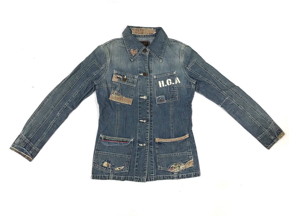 Hysteric Glamour × Japanese Brand Hysteric Glamour Denim Jacket Size US S / EU 44-46 / 1 - 1 Thumbnail