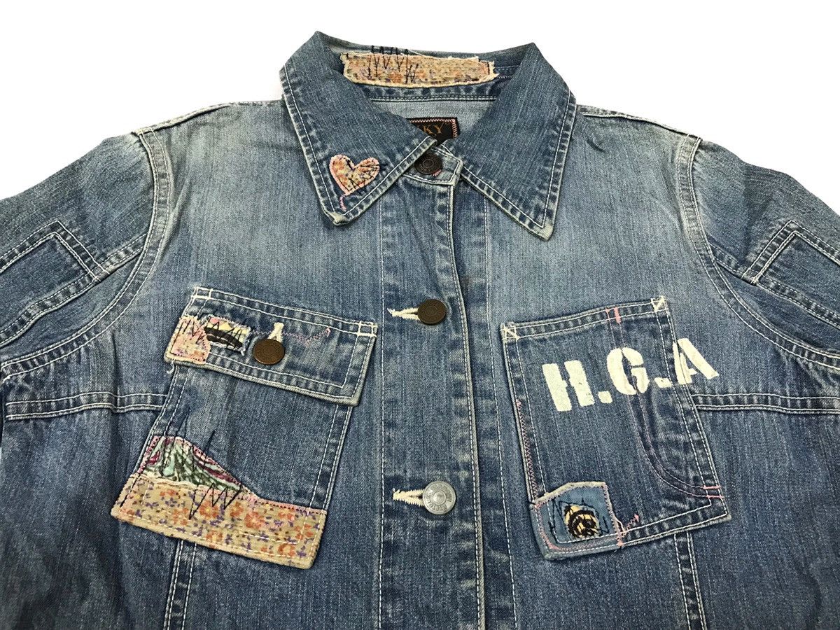Hysteric Glamour × Japanese Brand Hysteric Glamour Denim Jacket Size US S / EU 44-46 / 1 - 4 Thumbnail