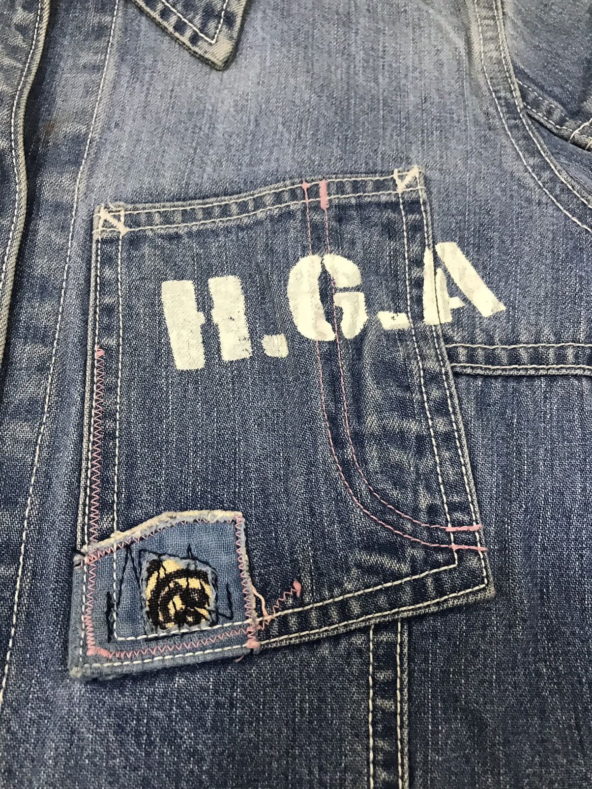 Hysteric Glamour × Japanese Brand Hysteric Glamour Denim Jacket Size US S / EU 44-46 / 1 - 9 Thumbnail