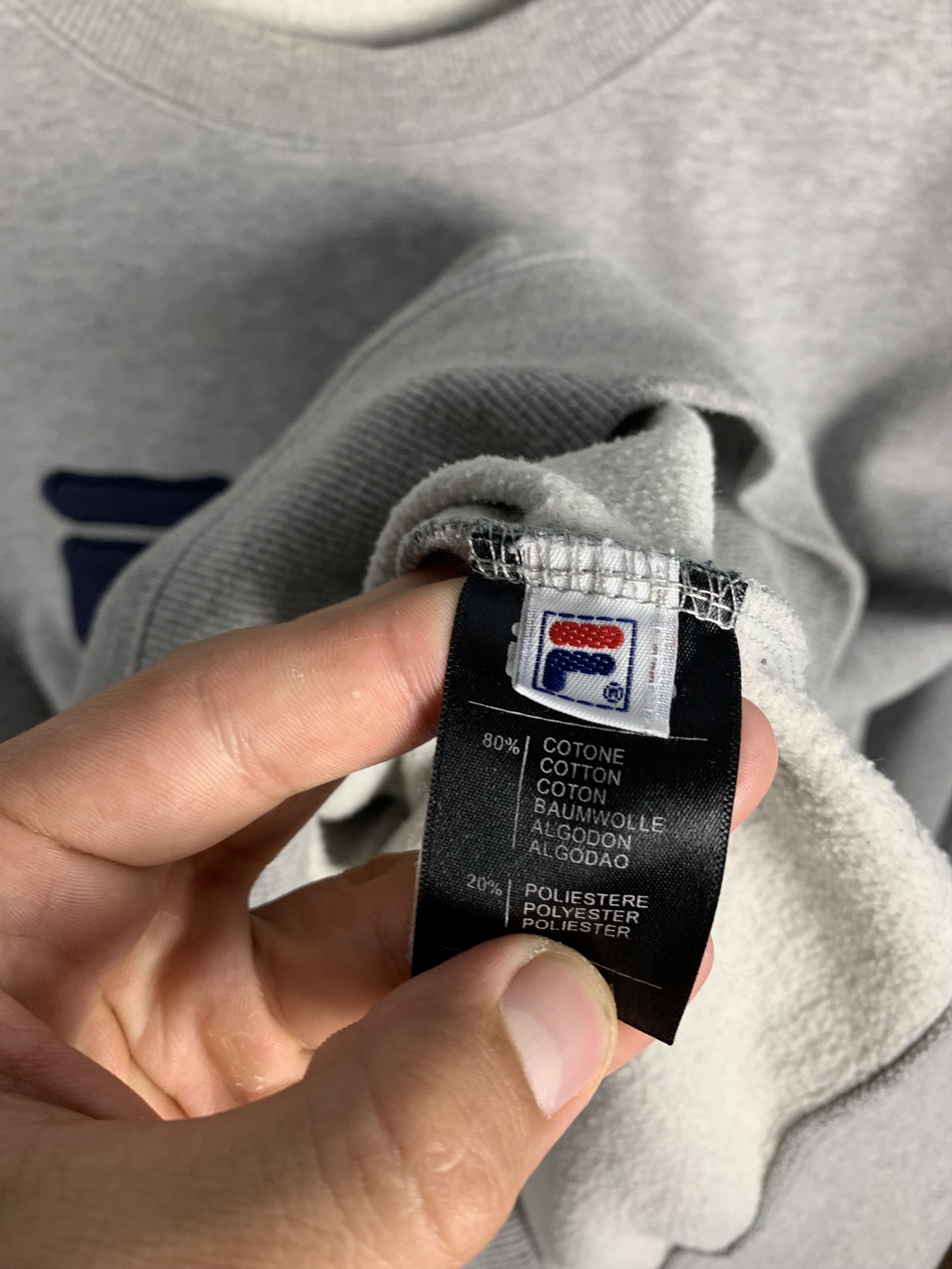 Fila Fila Vintage Mens Sweatshirt Size US L / EU 52-54 / 3 - 4 Thumbnail