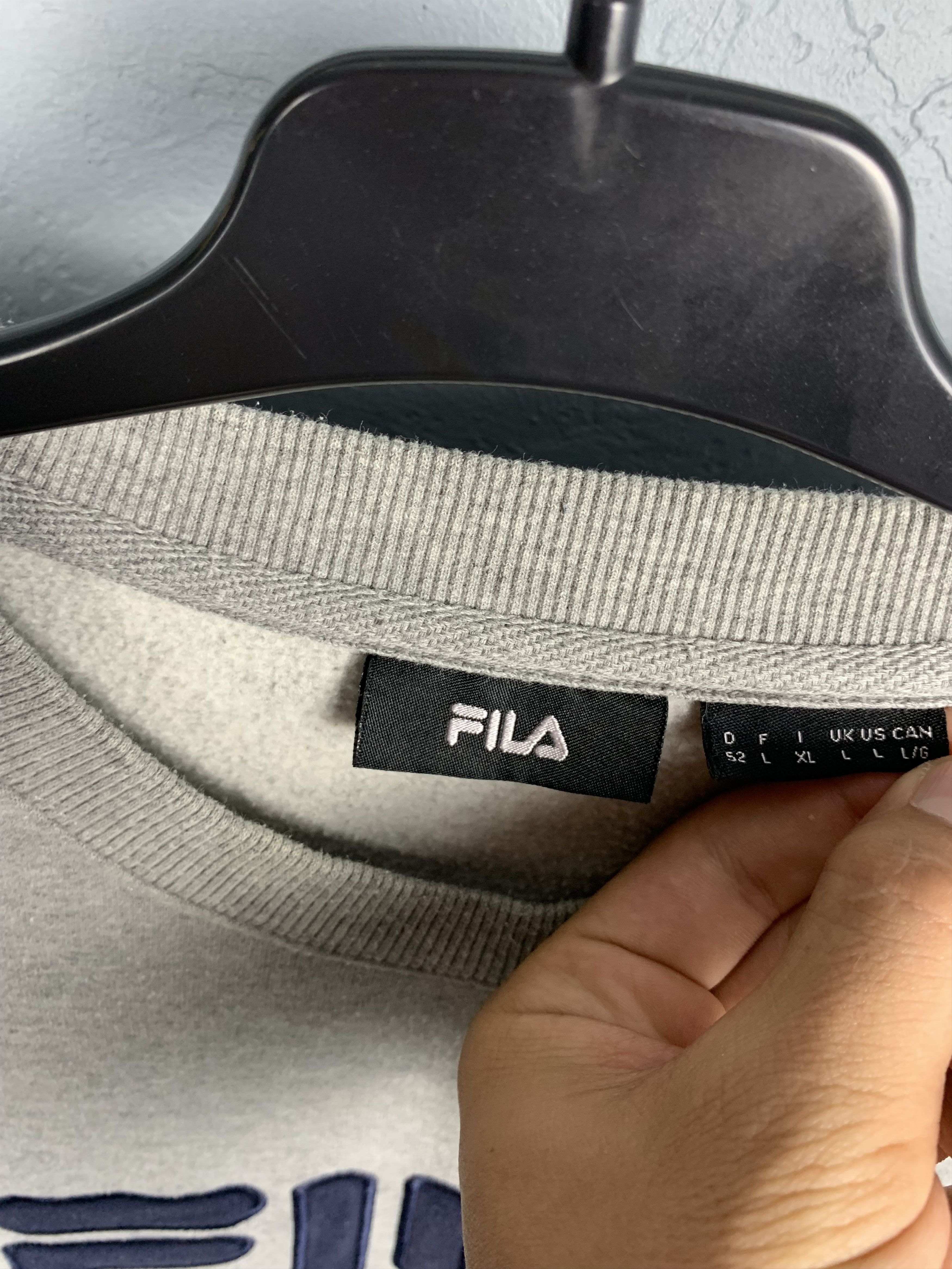 Fila Fila Vintage Mens Sweatshirt Size US L / EU 52-54 / 3 - 3 Thumbnail