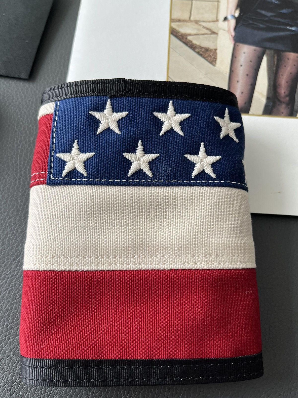 Hedi Slimane × Saint Laurent Paris × Yves Saint Laurent Brand New Limited Edition Super Rare US Flag Logo Wallet Size ONE SIZE - 14 Thumbnail