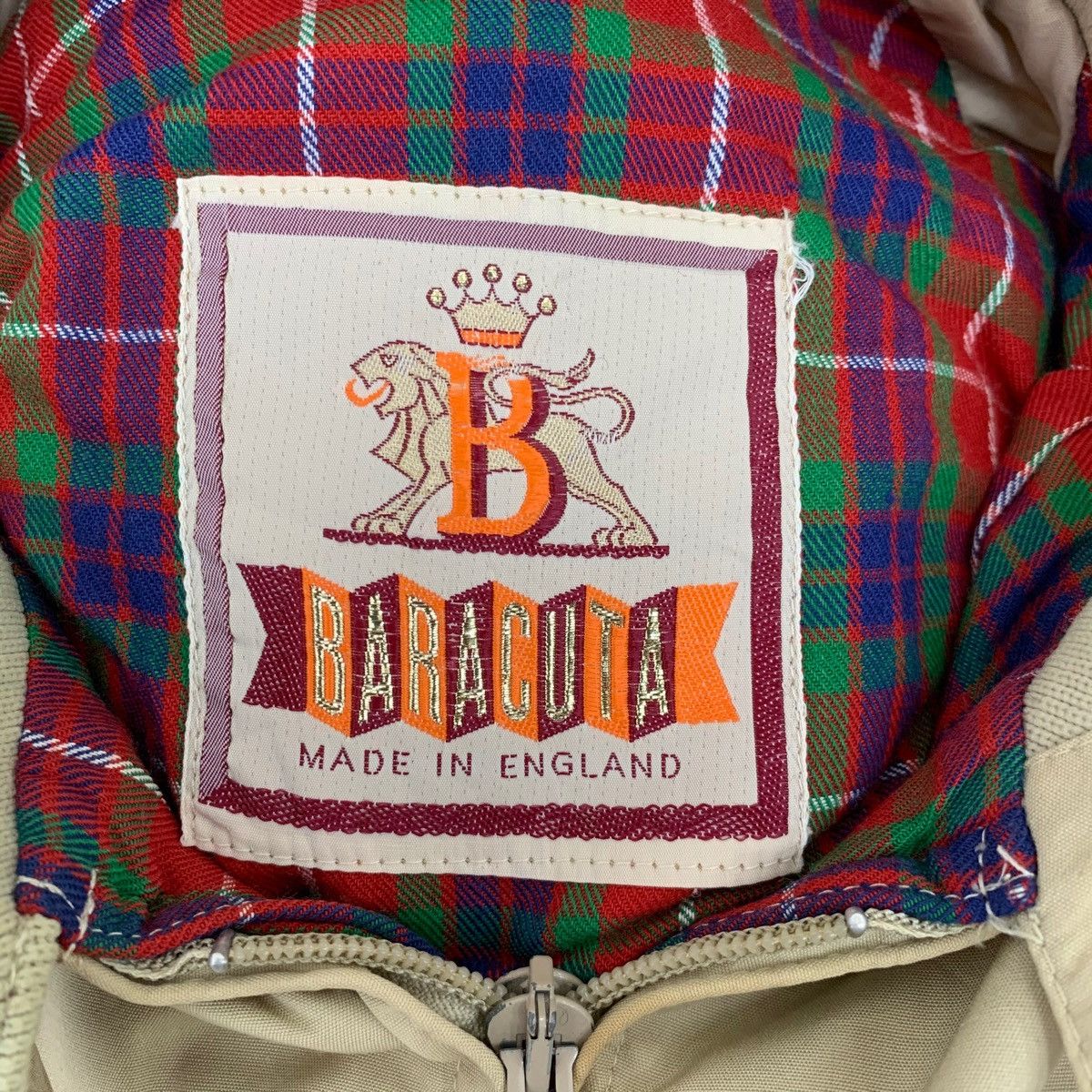 Baracuta Vintage Baracuta Made In England G9 Zipper Jacket Size US L / EU 52-54 / 3 - 7 Thumbnail