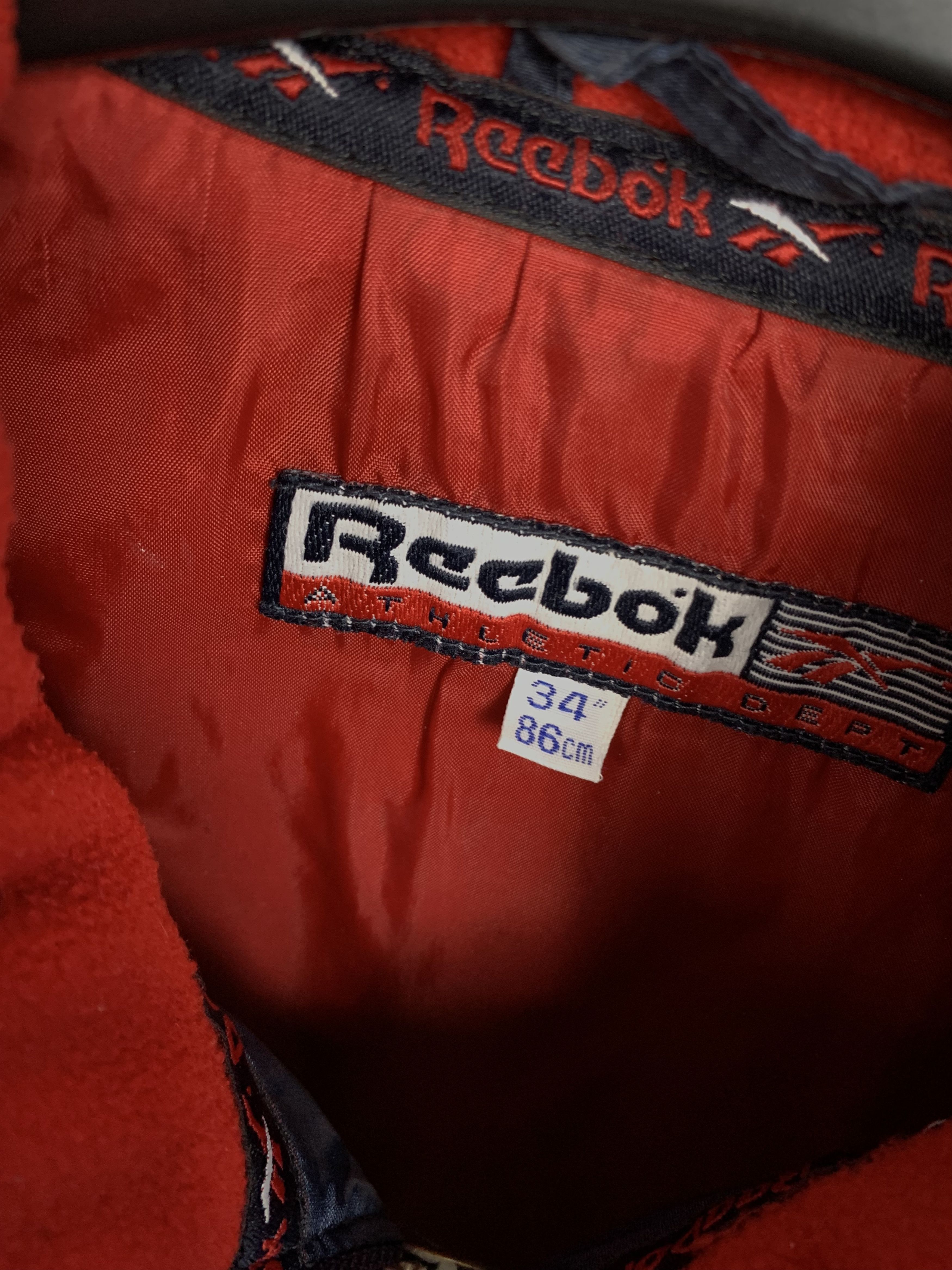 Reebok Reebok Vintage Big Logo Anorak Jacket Size US S / EU 44-46 / 1 - 4 Thumbnail