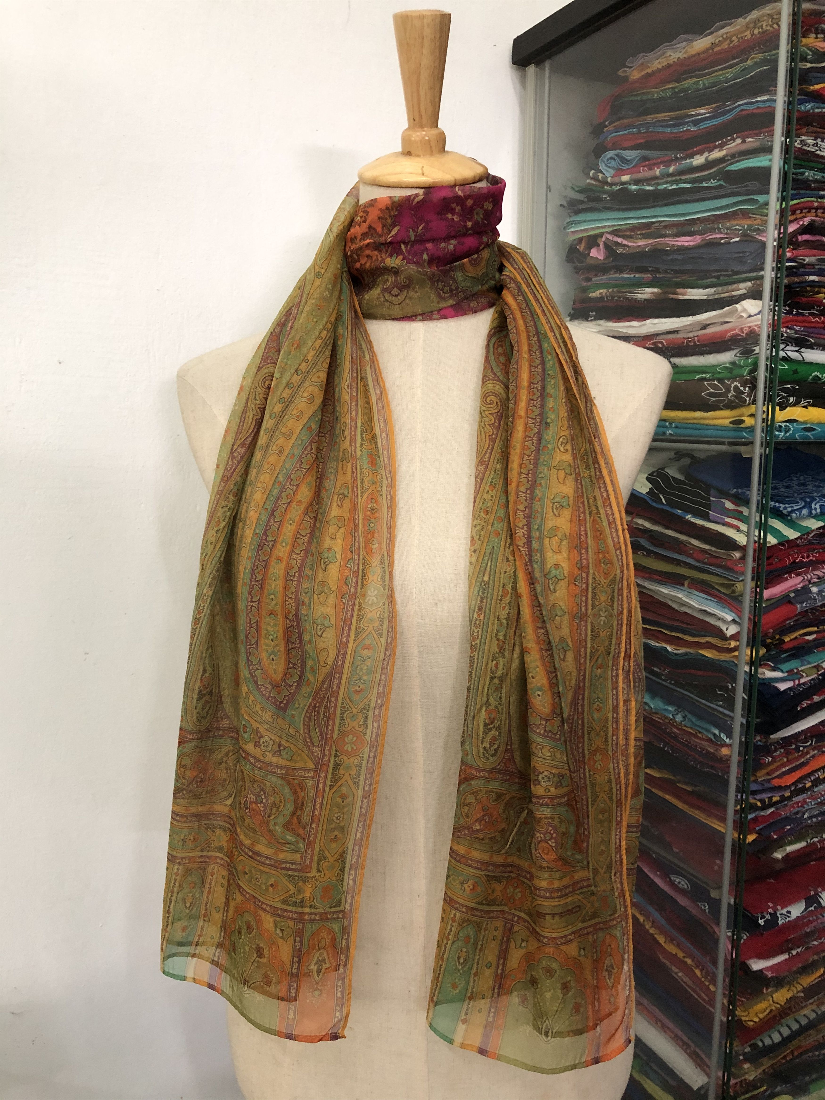 Vintage Etro Silk Scarf