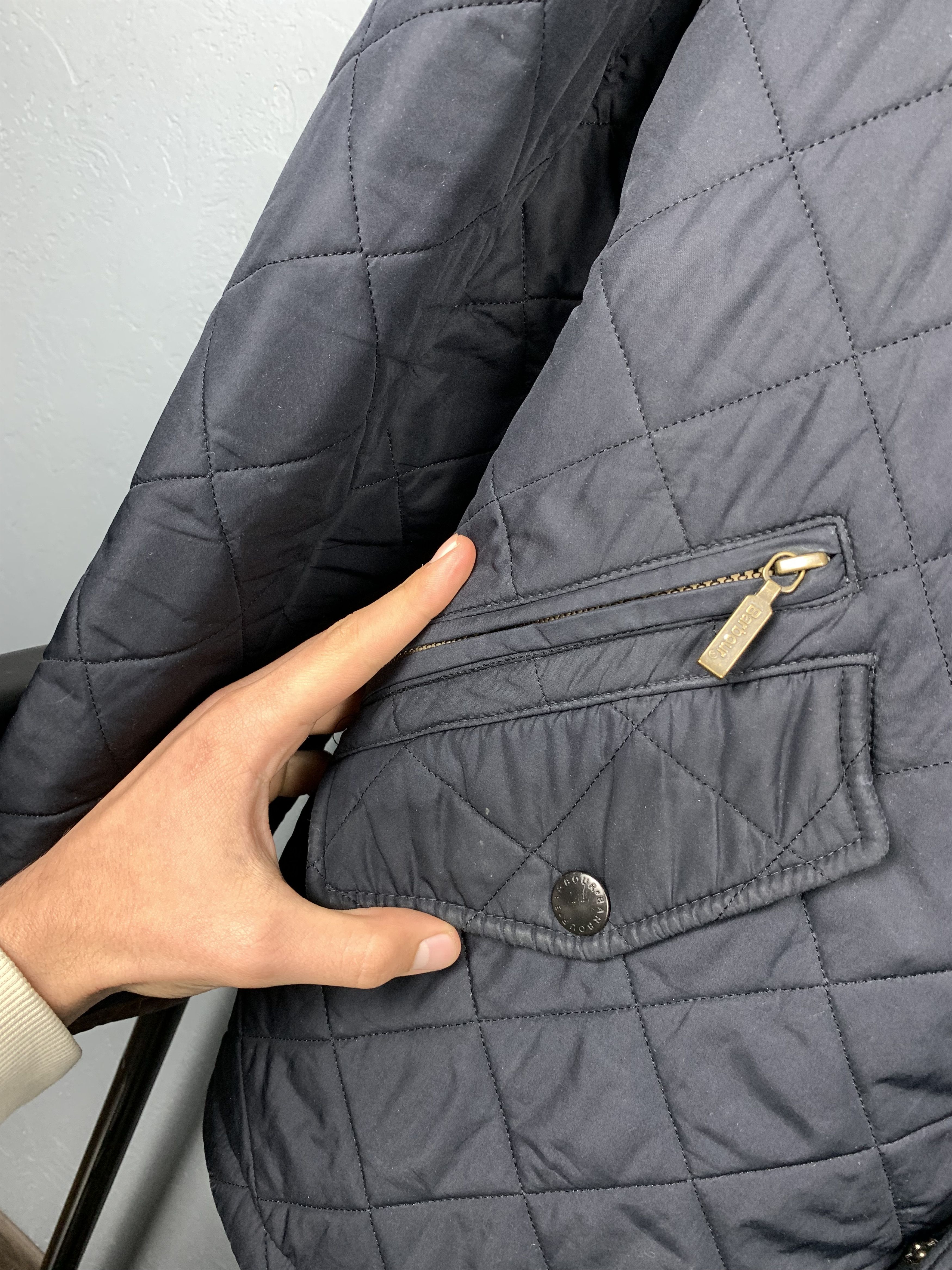 Barbour Barbour Chelsea Polarquilt Mens Quilted Jacket Size US XXL / EU 58 / 5 - 4 Thumbnail