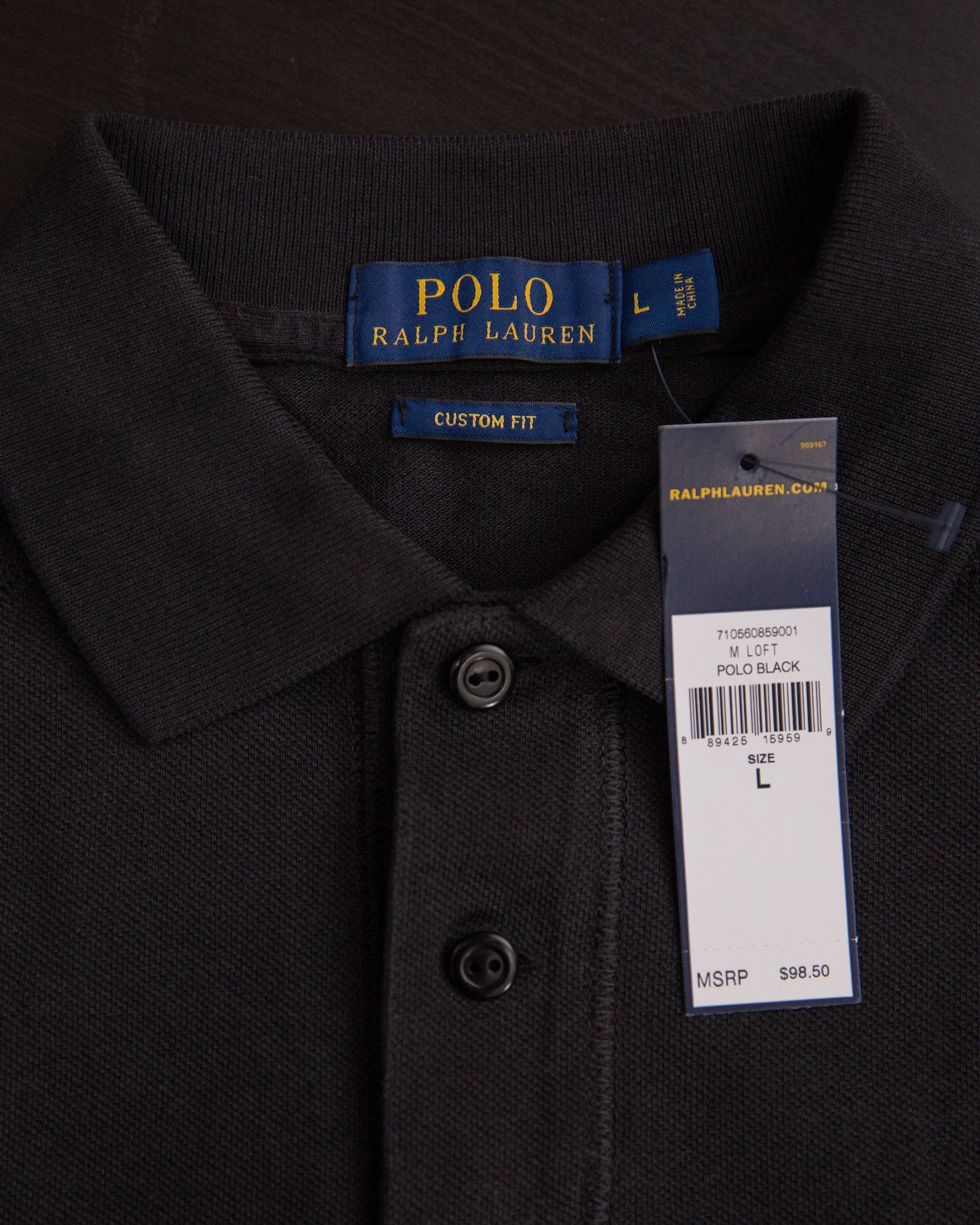 Polo Ralph Lauren Deadstock NWT USA 1967 Polo RL Shirt Size US L / EU 52-54 / 3 - 6 Thumbnail