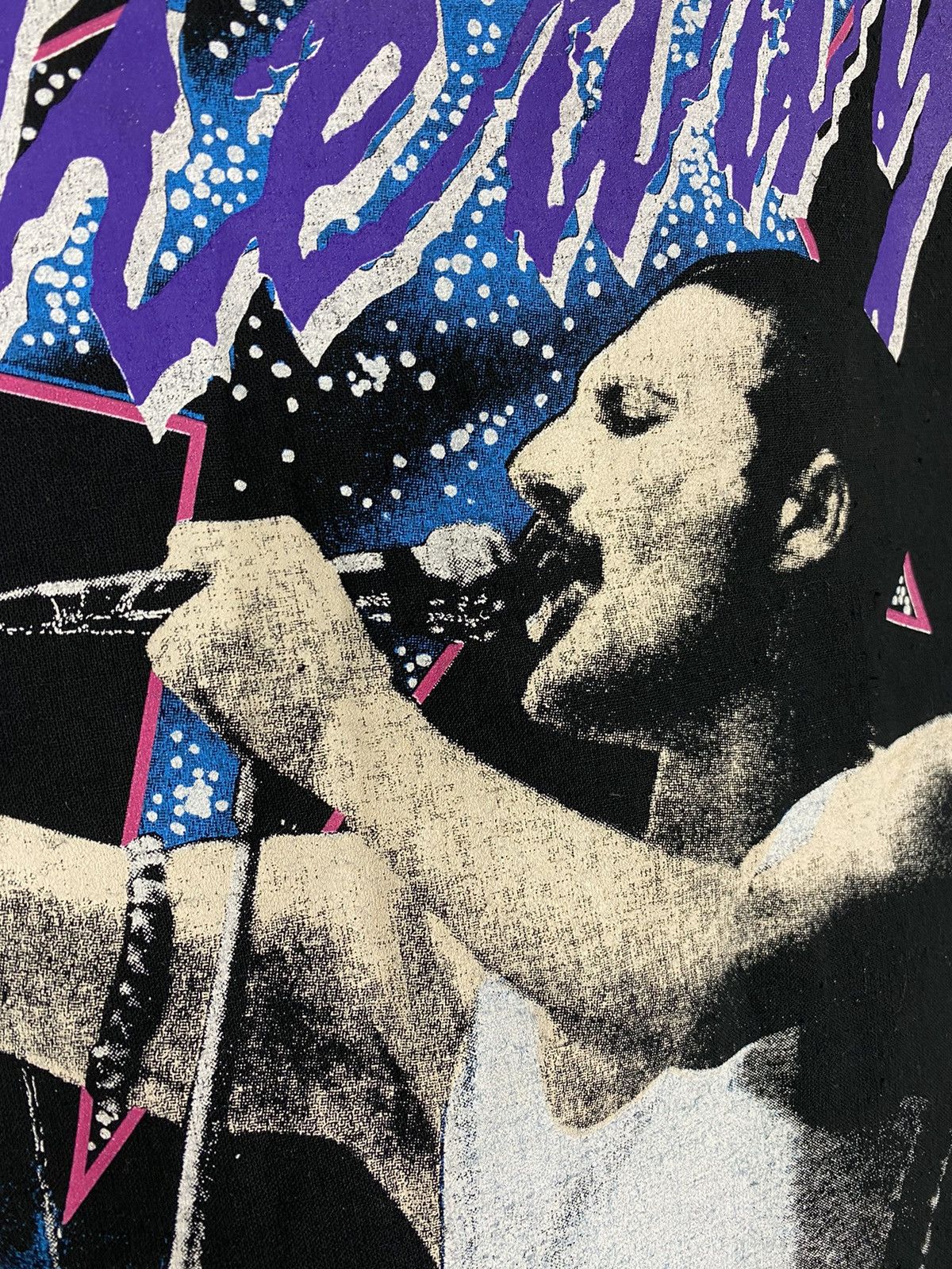 Band Tees 80’s Vintage Turbogadget Freddy Mercury Over Print Vest Size US XL / EU 56 / 4 - 9 Thumbnail