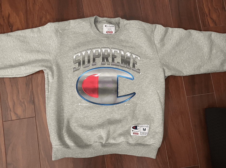 Supreme Supreme Champion Chrome Crewneck | Grailed