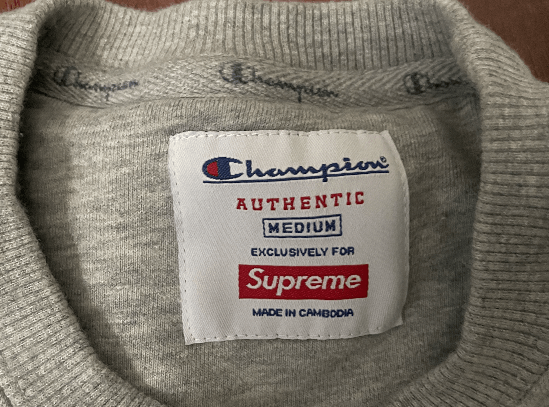 Supreme Champion Chrome Crewneck